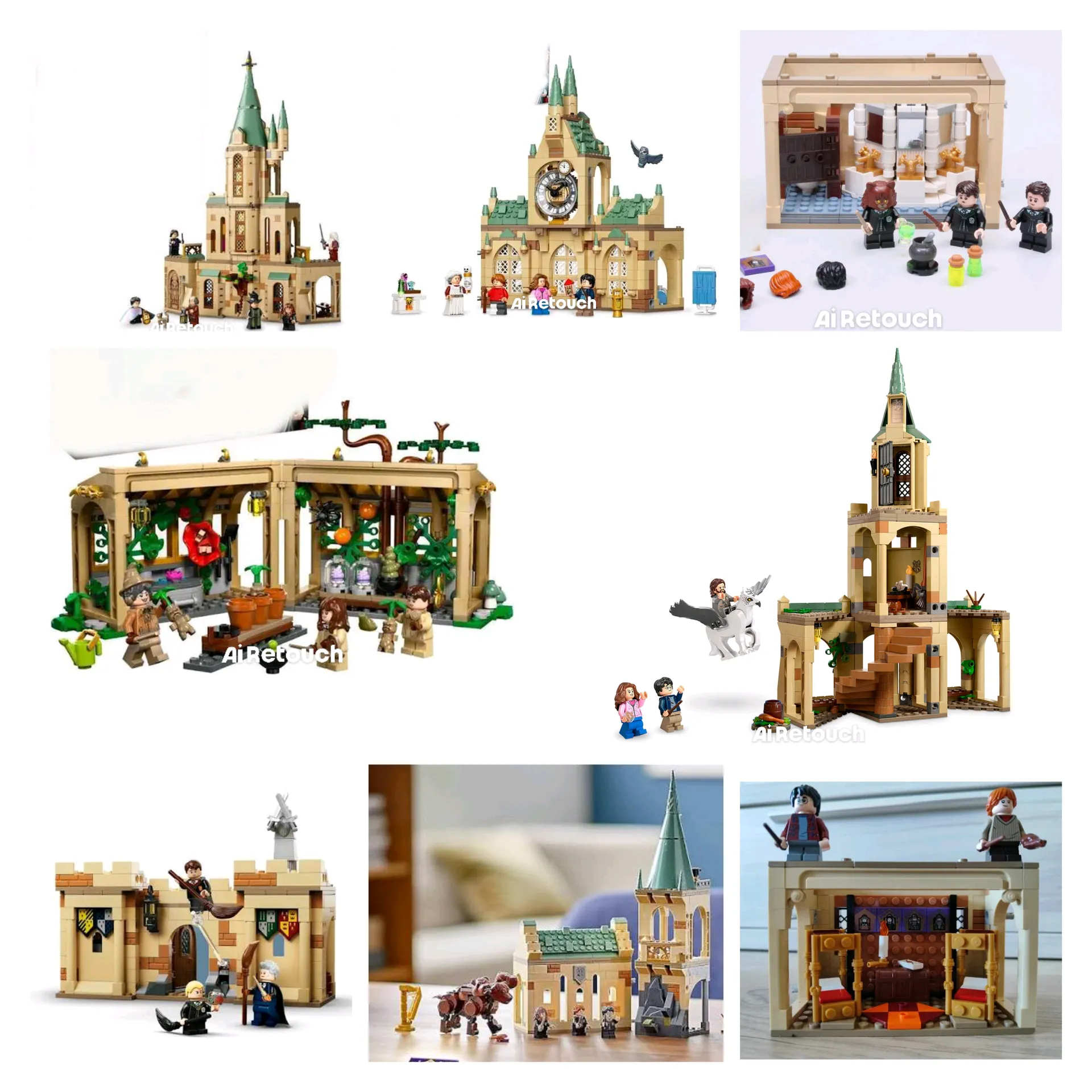 Set 8 NewLego Harry Potter Complete Colecttion