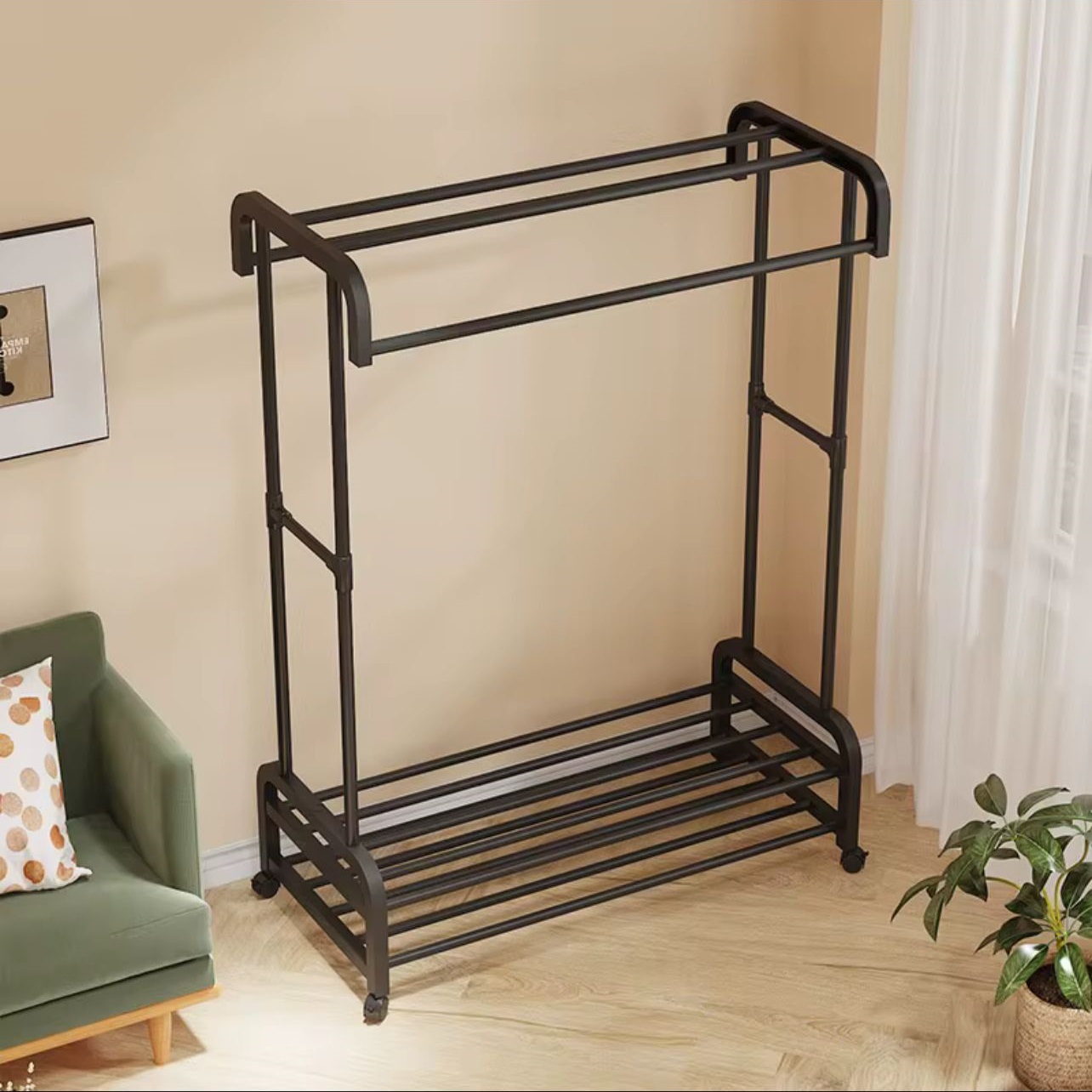 Freestanding Wardrobe Rack  – 2