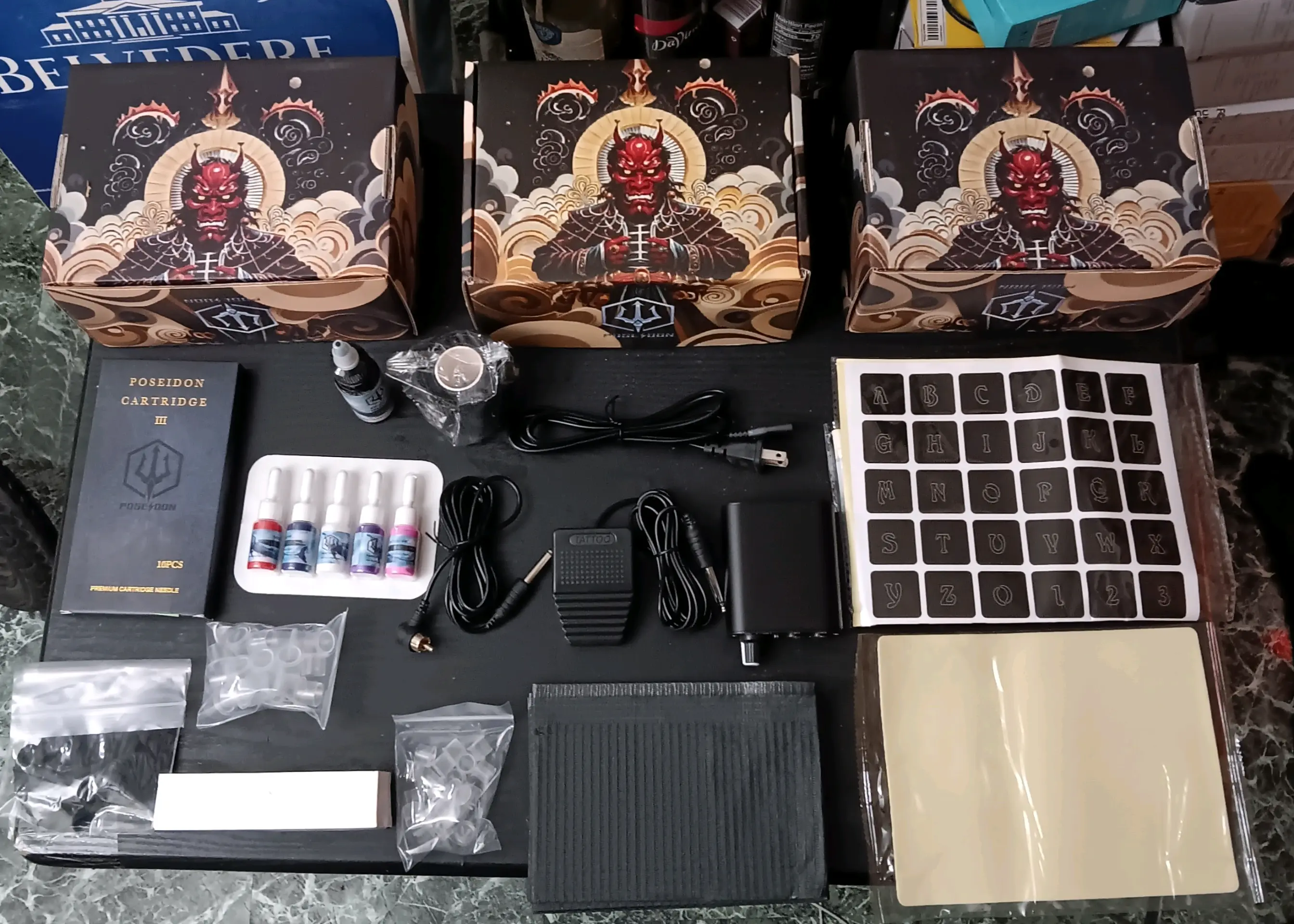 POSEIDON TATTOO BUNDLE KIT (EACH – 1