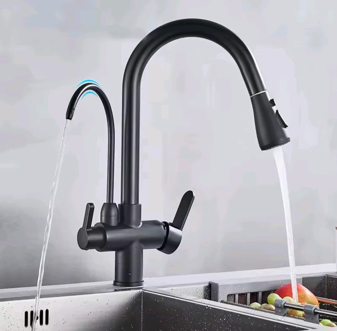 New Kitchen Faucet Pull Out 3 Ways – 1
