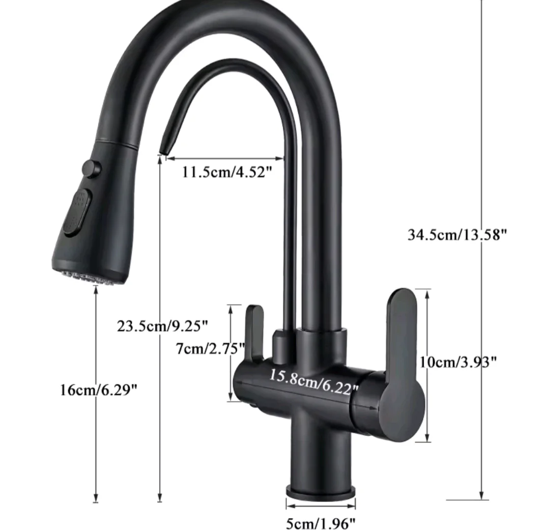 New Kitchen Faucet Pull Out 3 Ways – 2