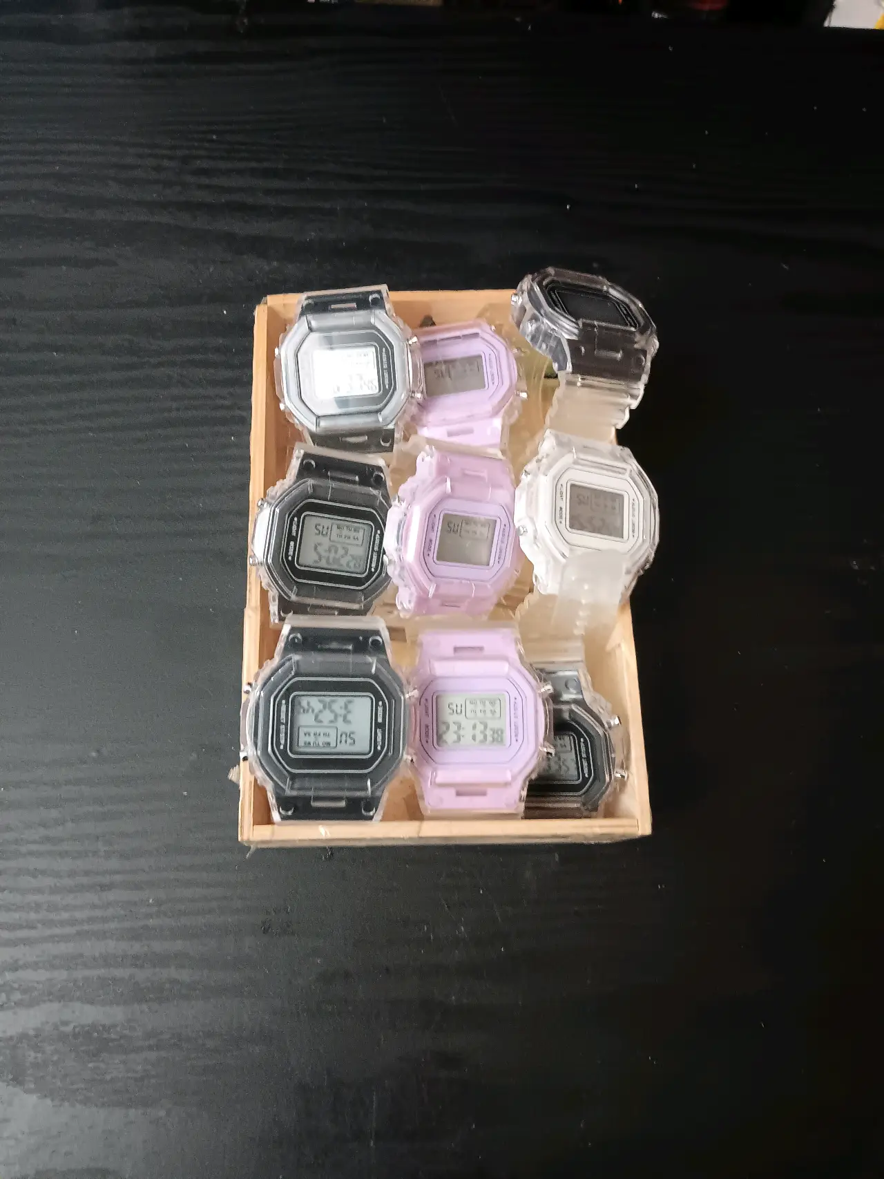 CLEAR DIGITAL WATCHES  (EACH) – 2