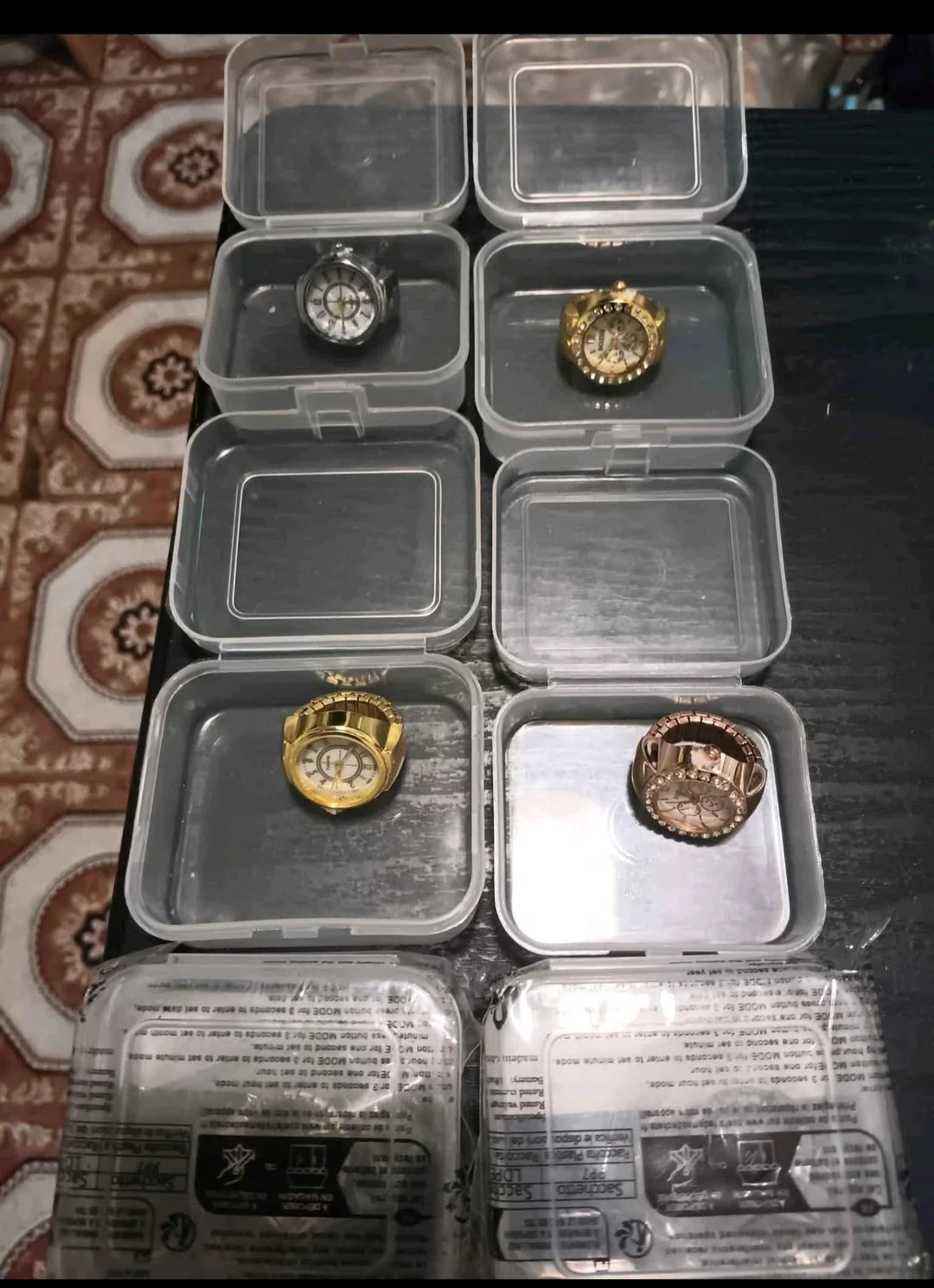 FASHION STYLE FINGER RING WATCHES (EACH) – 3