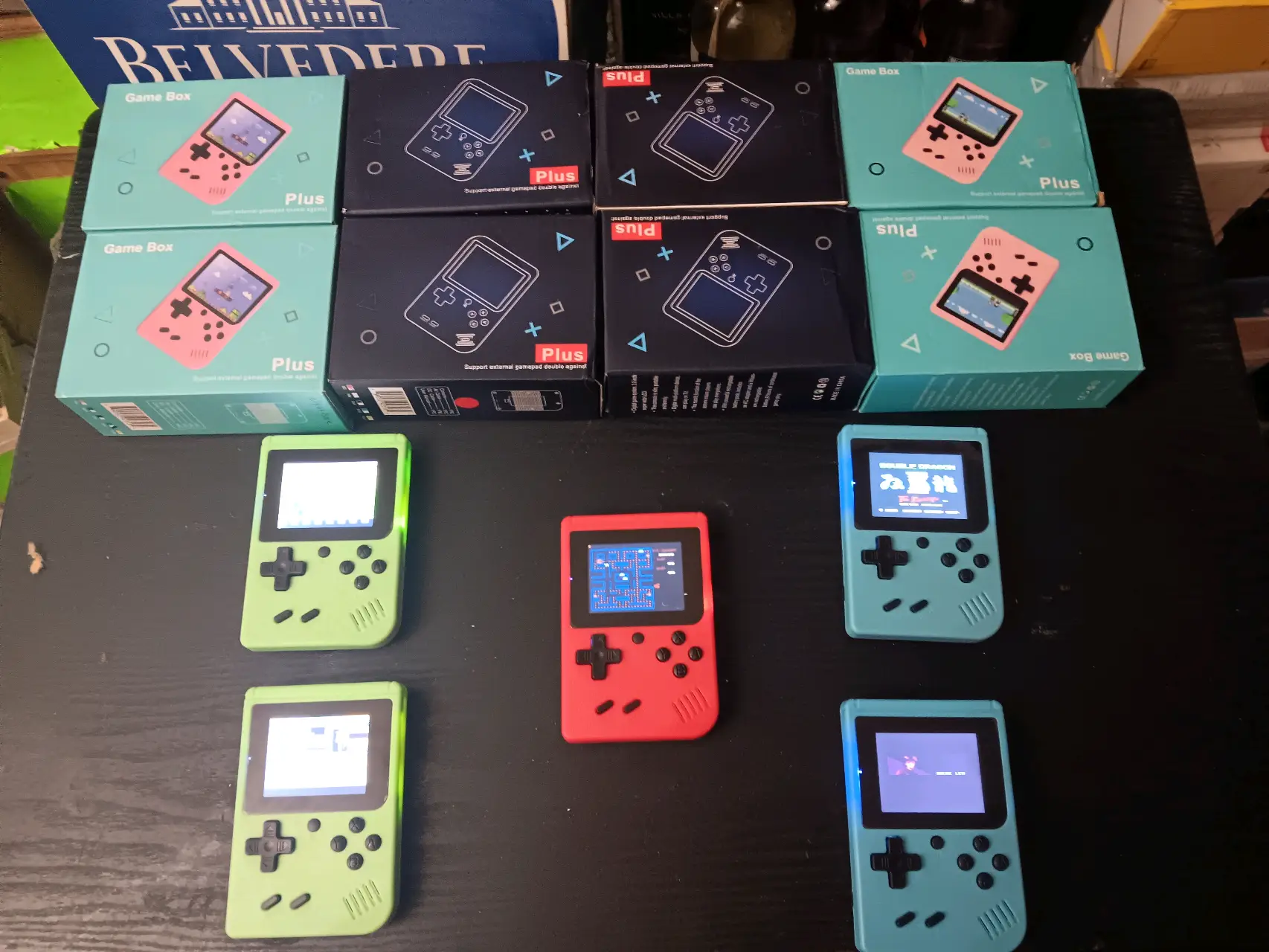 GAMEBOX PLUS CLASSIC RETRO GAMING HANDHELD (EACH)
