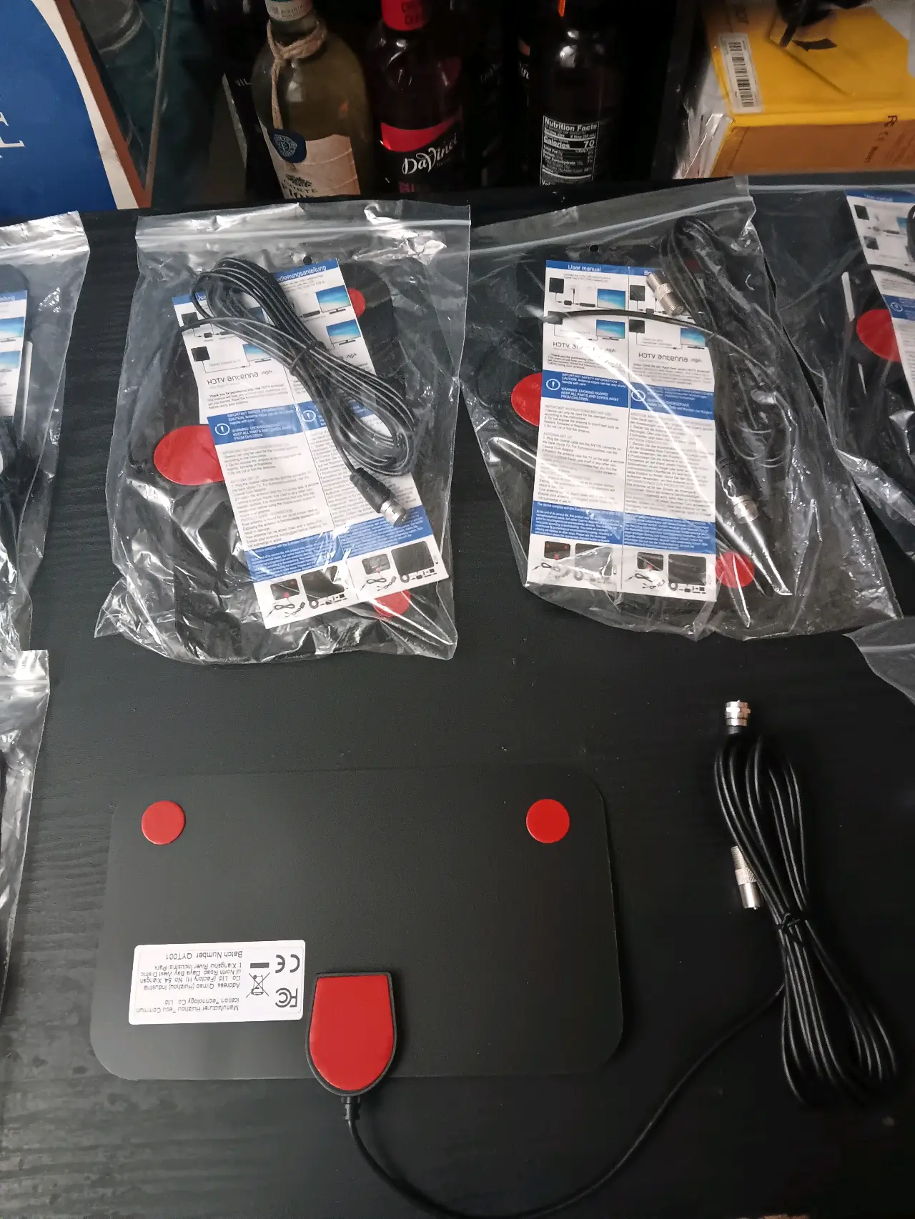 HD FLAT DIGITAL TV ANTENNA (EACH)