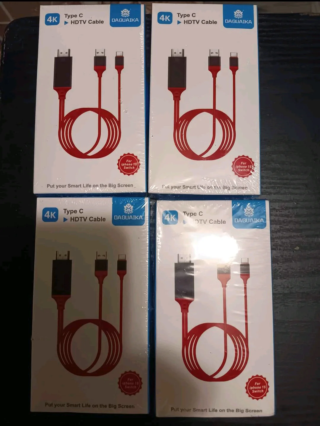 DAUGAKA TYPE C HDMI HDTV CABLE (EACH)