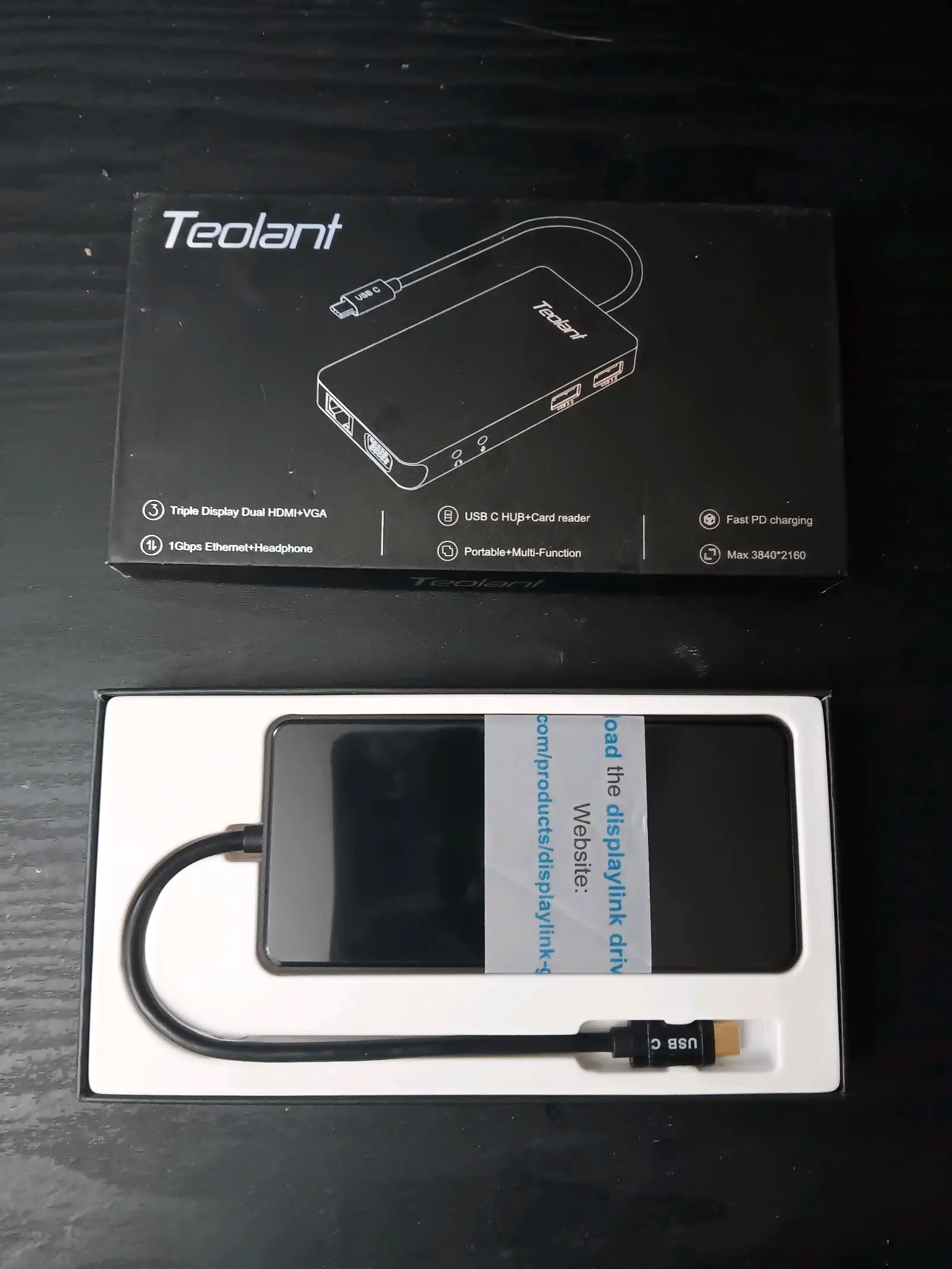 TEOLANT USB C HUB CARD READER – 1