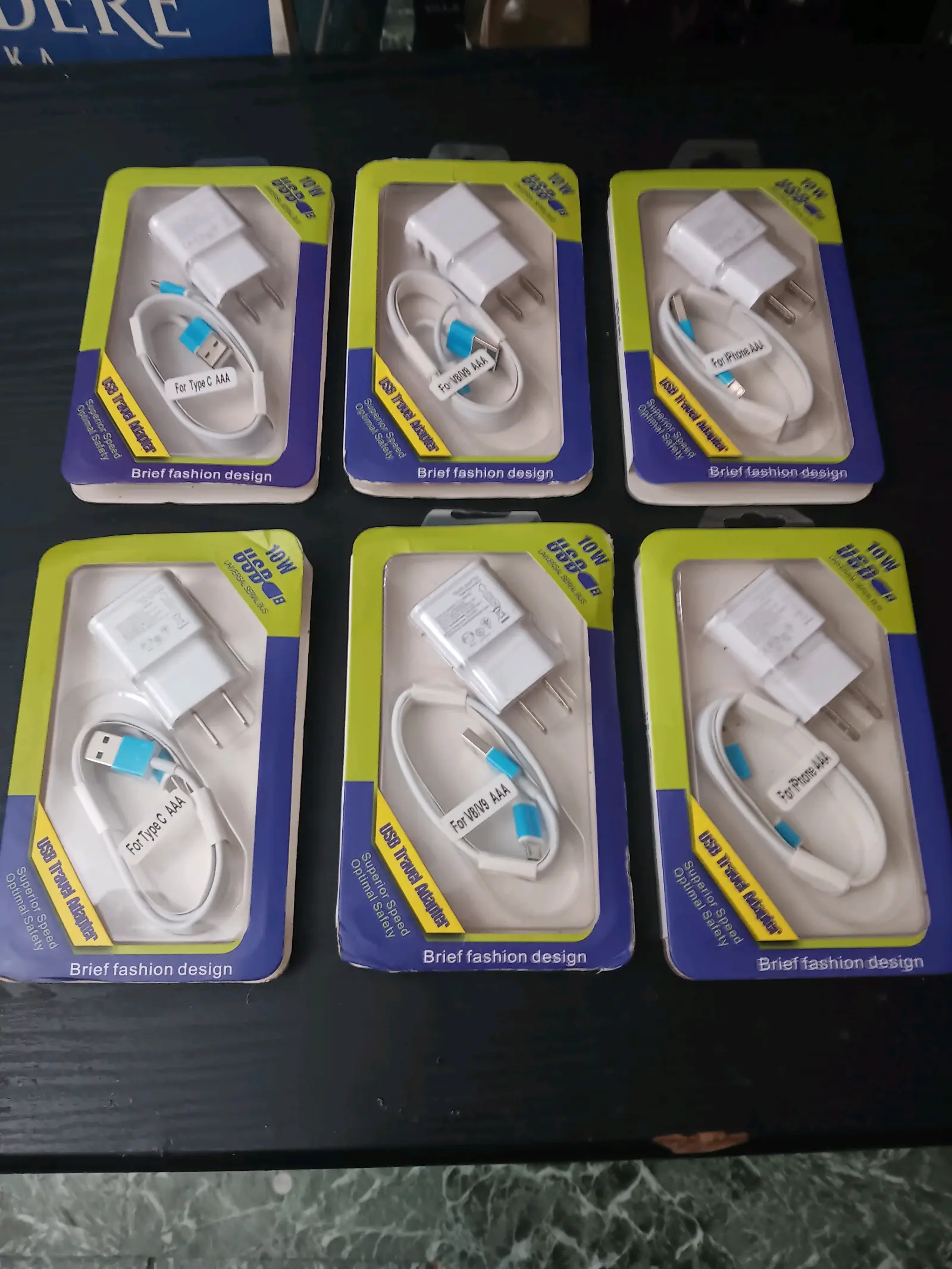 10W FAST SPEED CHARGERS W/BOX (EACH) – 3