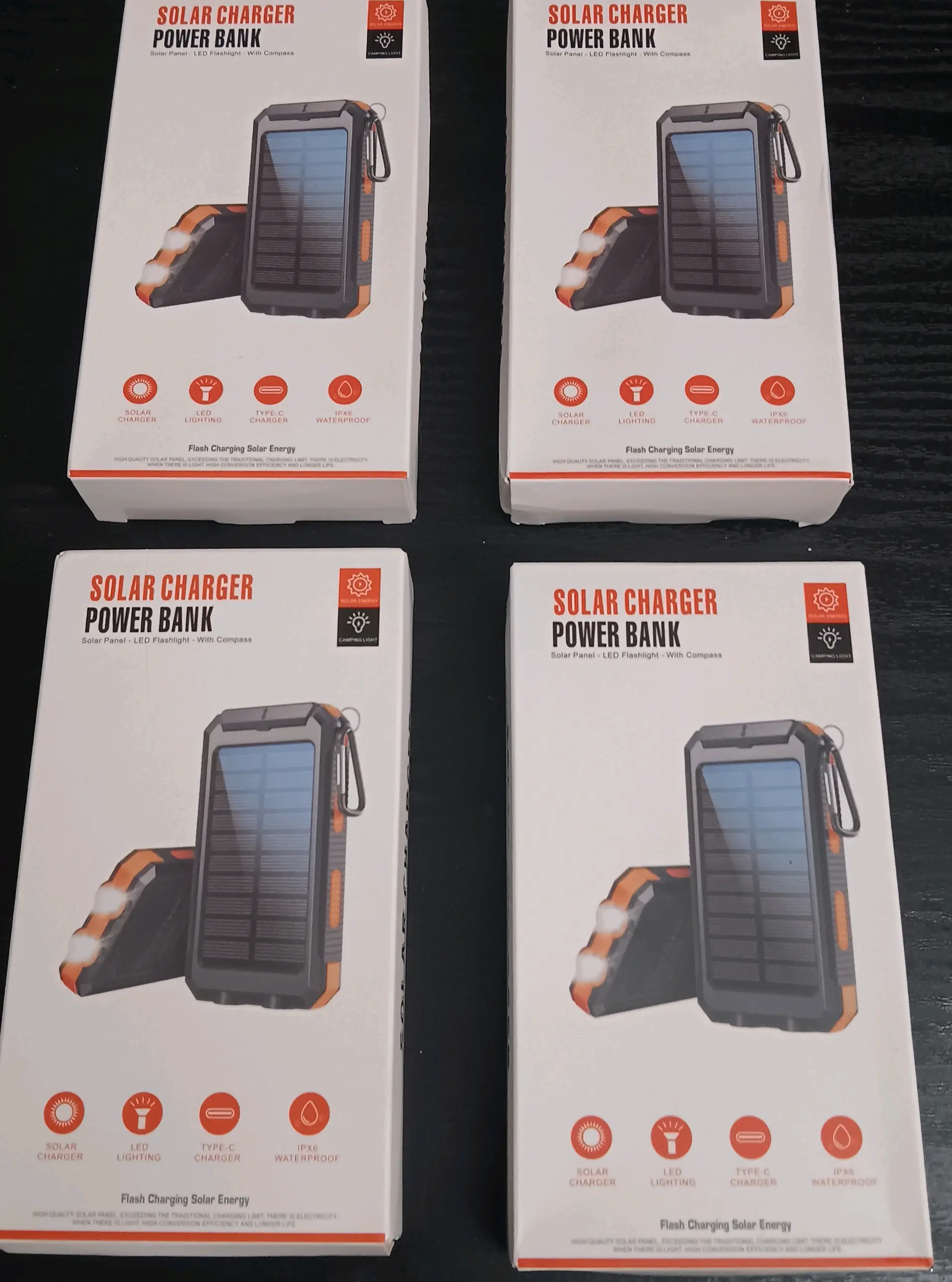20000MAH SOLAR POWER BANK (EACH) – 2