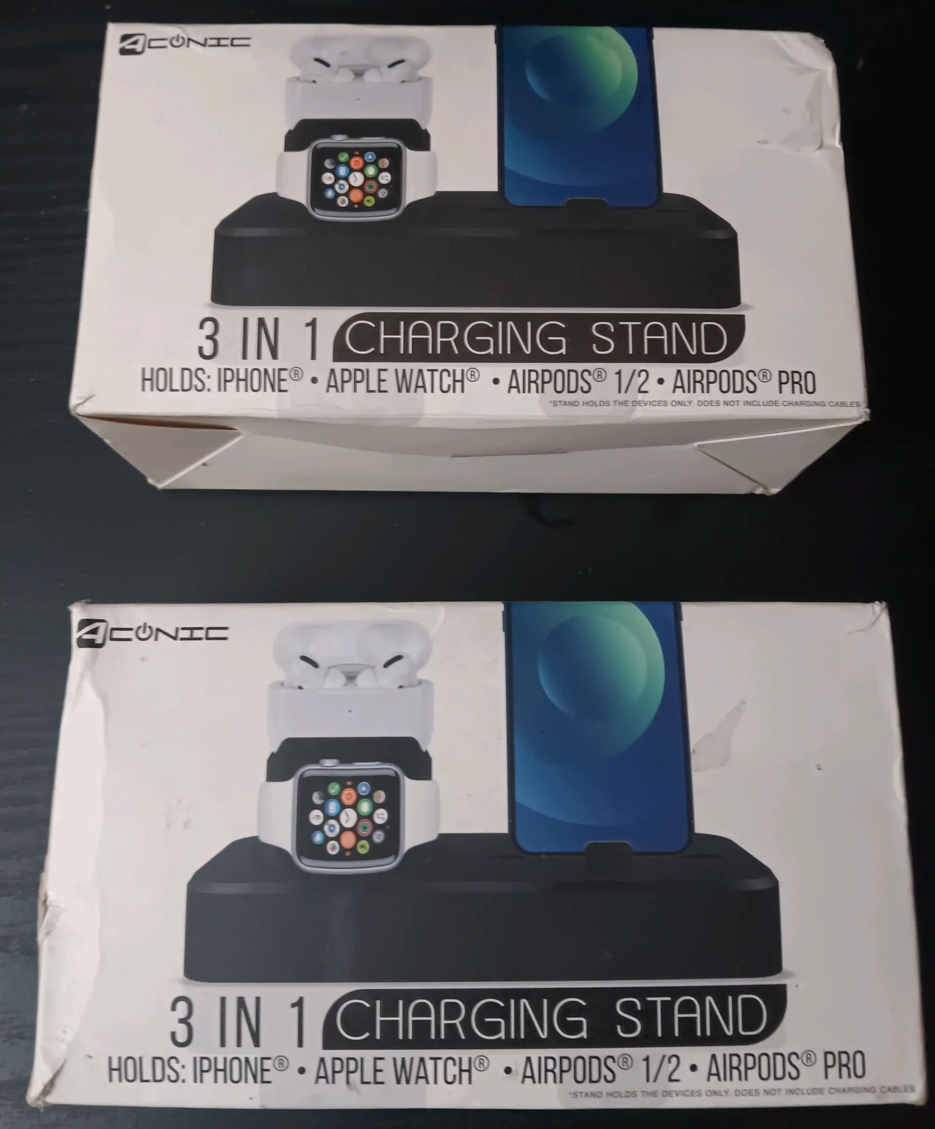 CONIC 3-IN-1 RUBBER CHARGING STAND (EACH) – 2