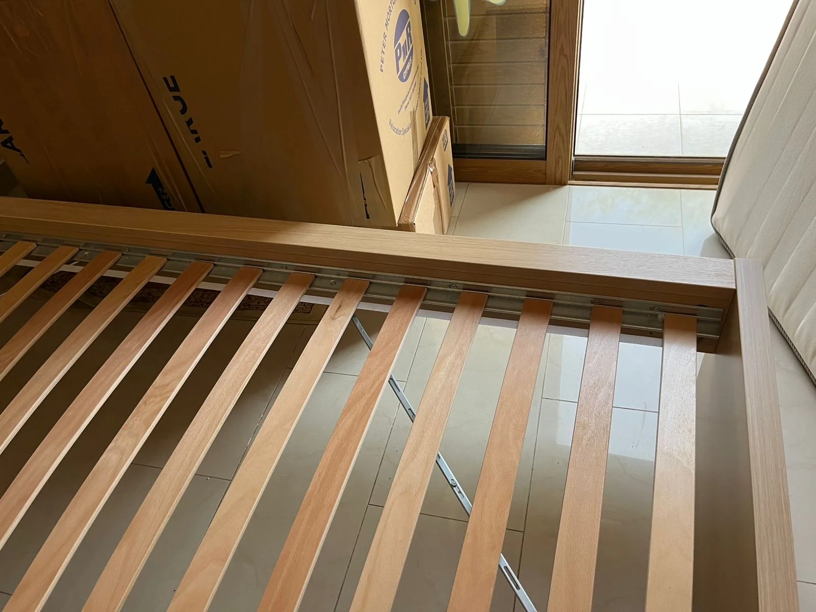 Brand new bed frame With Accessories, Tools, Assembly Instructions – 3
