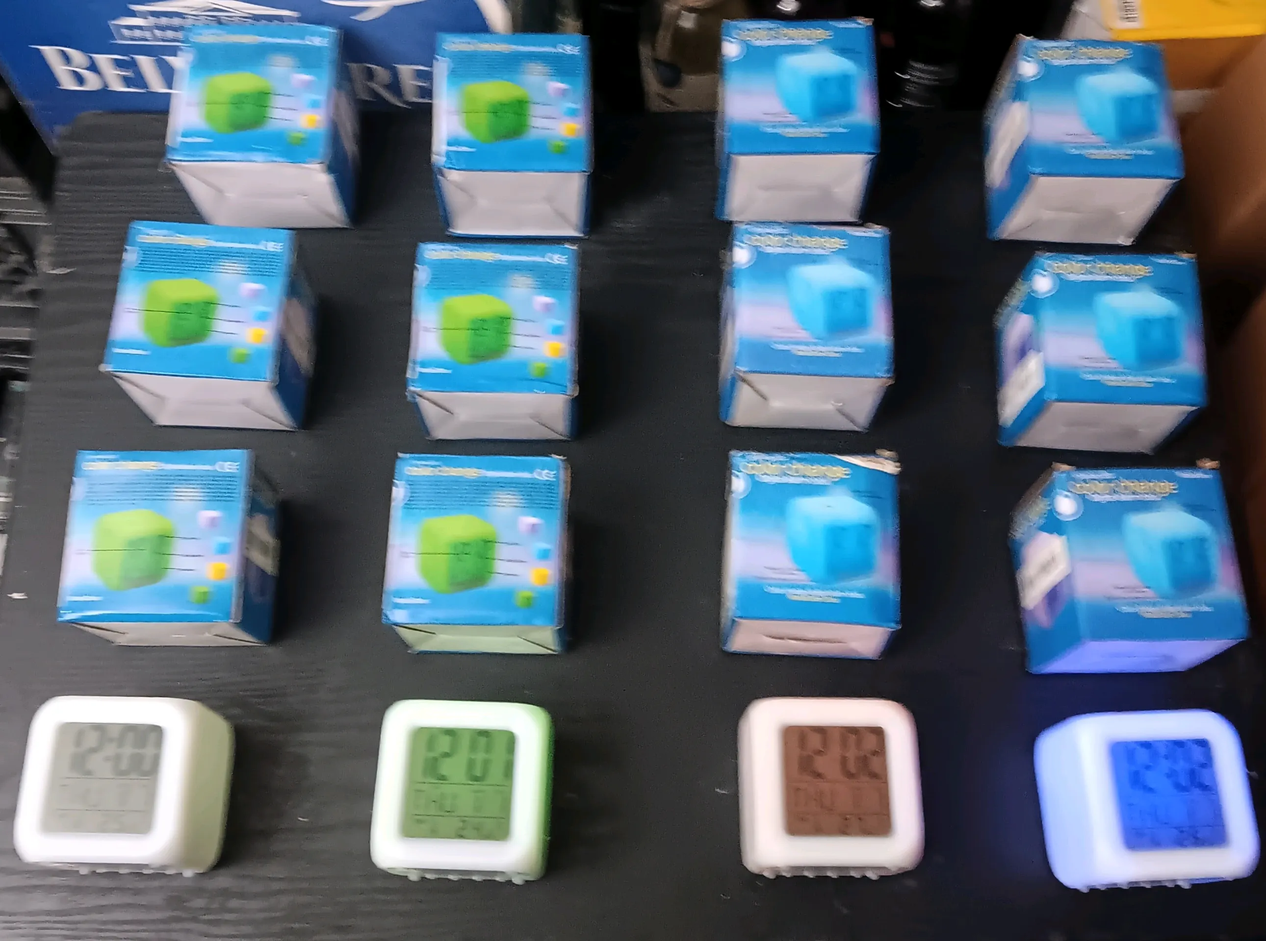 MOODICARE COLOURFUL DIGITAL ALARM CLOCK (EACH)