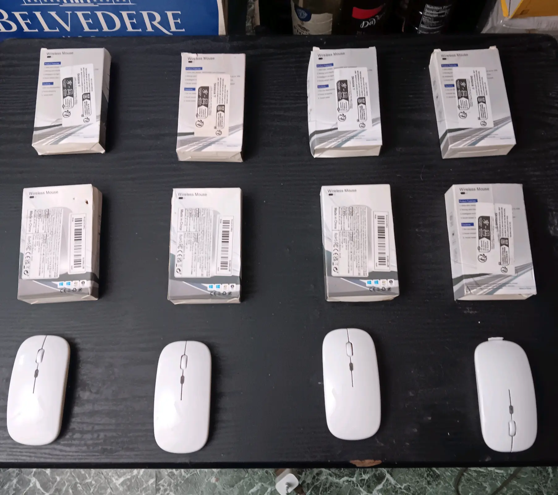 USB WIRELESS BLUETOOTH MOUSE (EACH)
