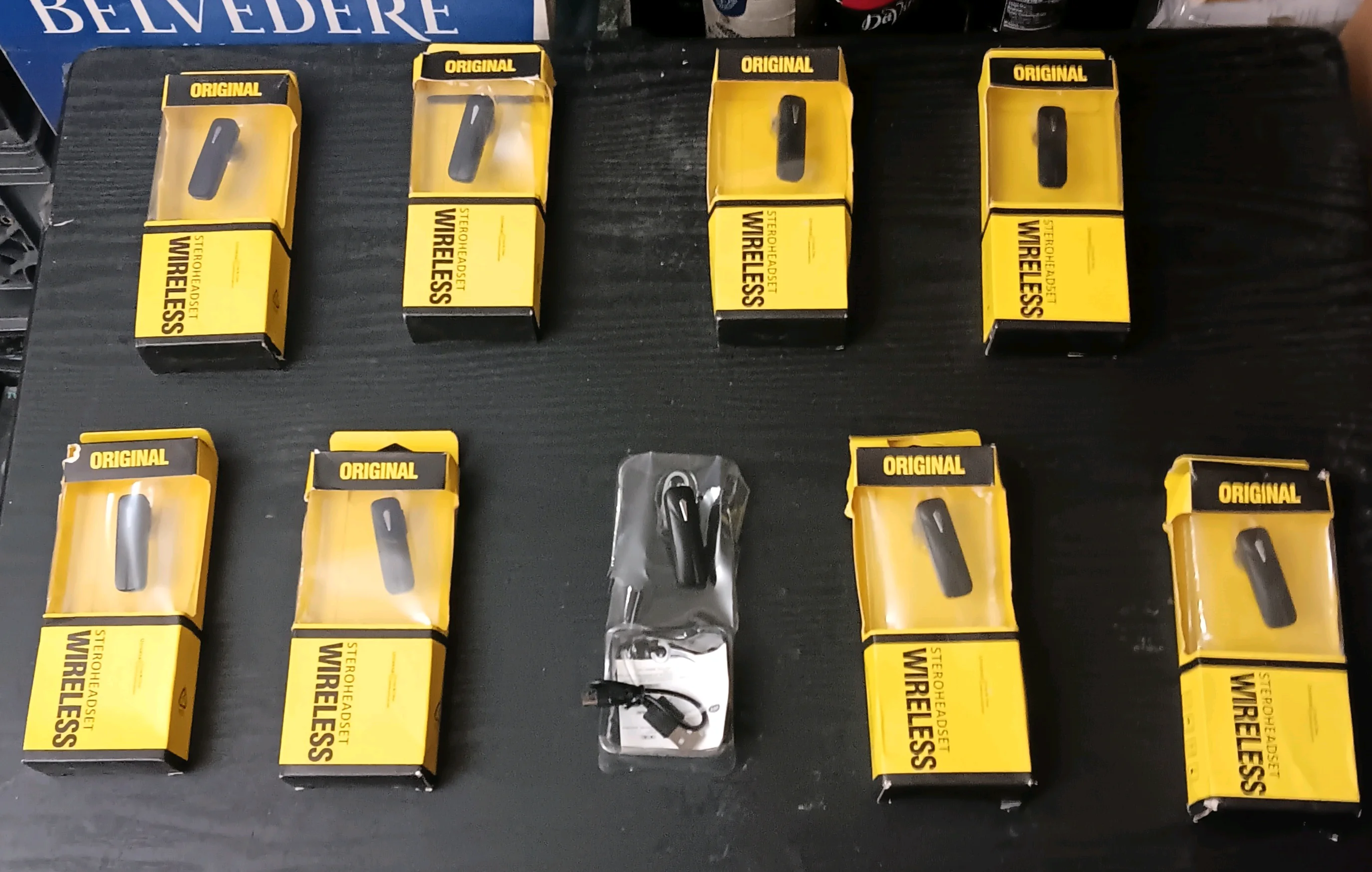MEYIXING WIRELESS BLUETOOTH HEADSET (EACH)