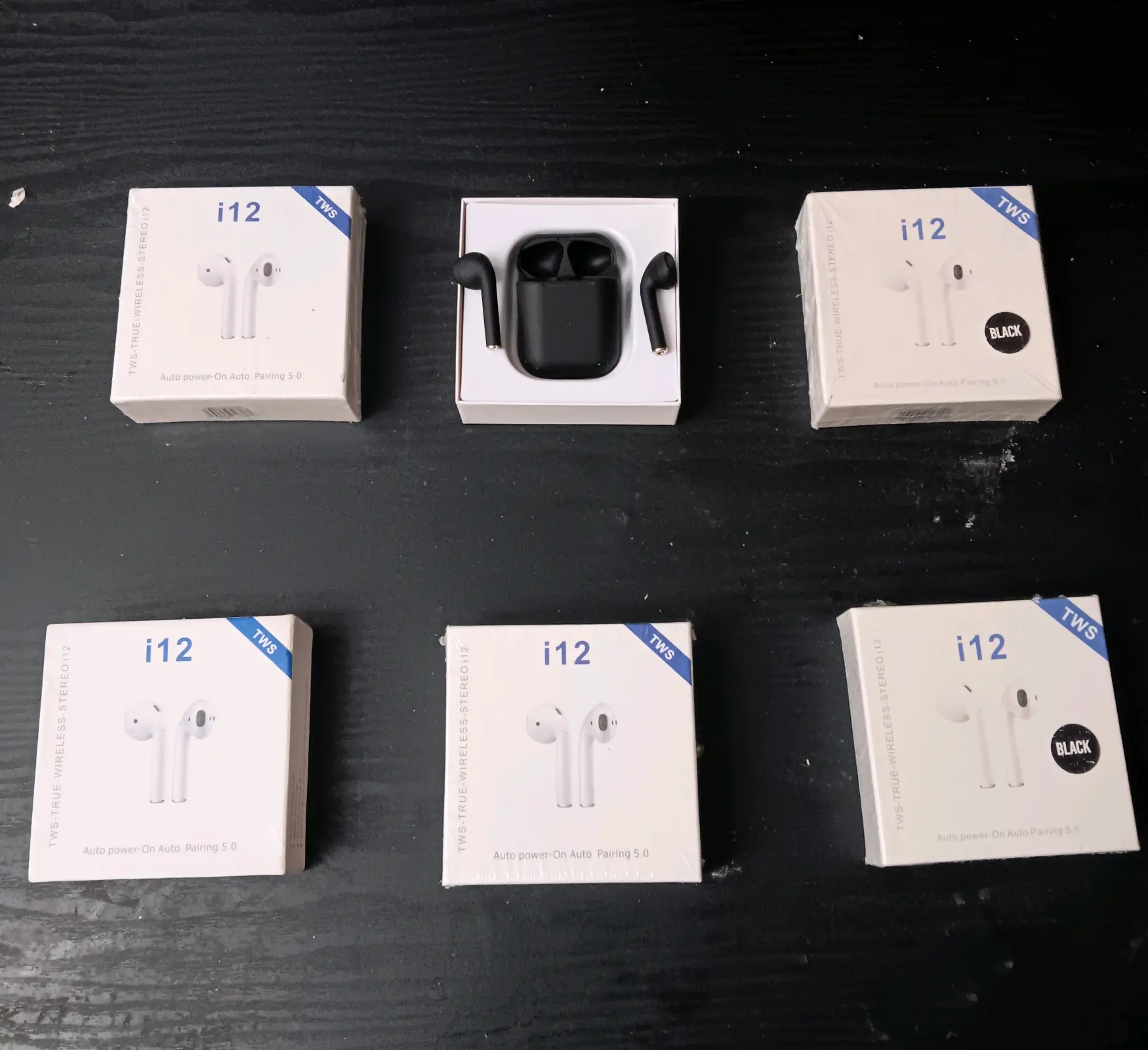 i12 TWS BLUETOOTH PODS (EACH)