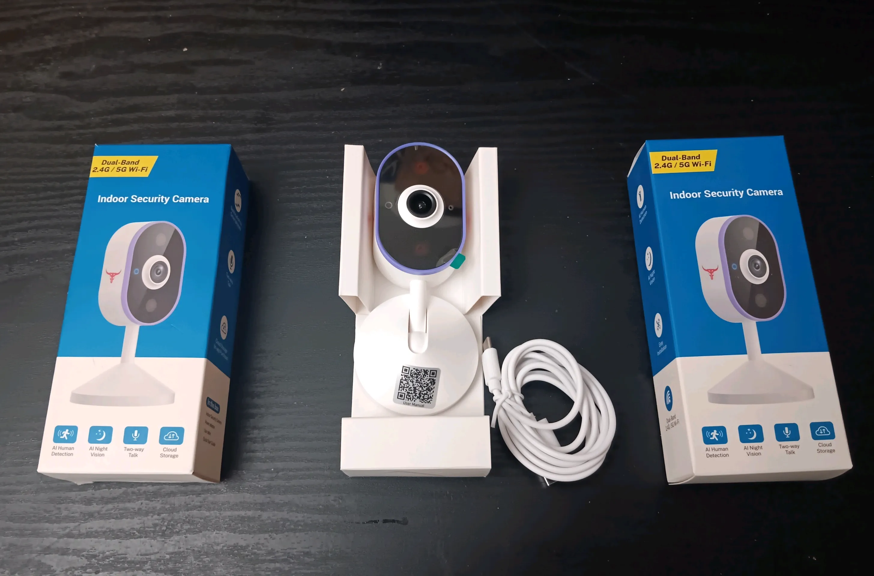 KEMENT INDOOR SECURITY CAMERA (EACH)