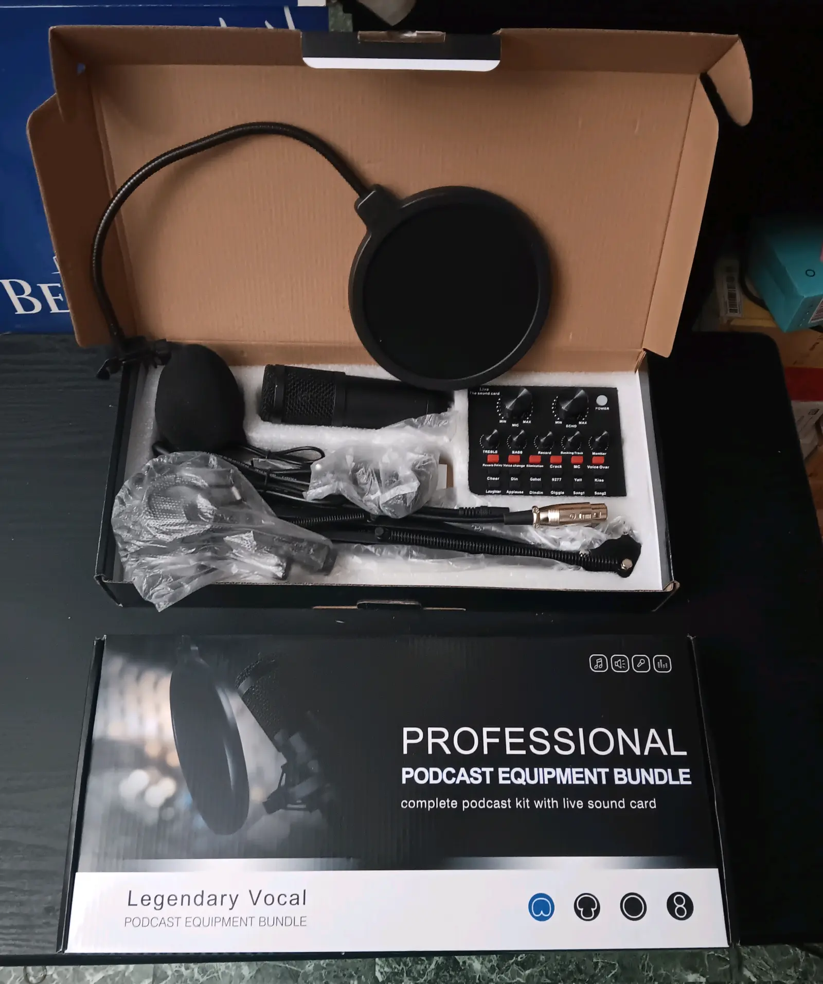LEGENDARY VOCAL PODCAST BUNDLE KIT (EACH)