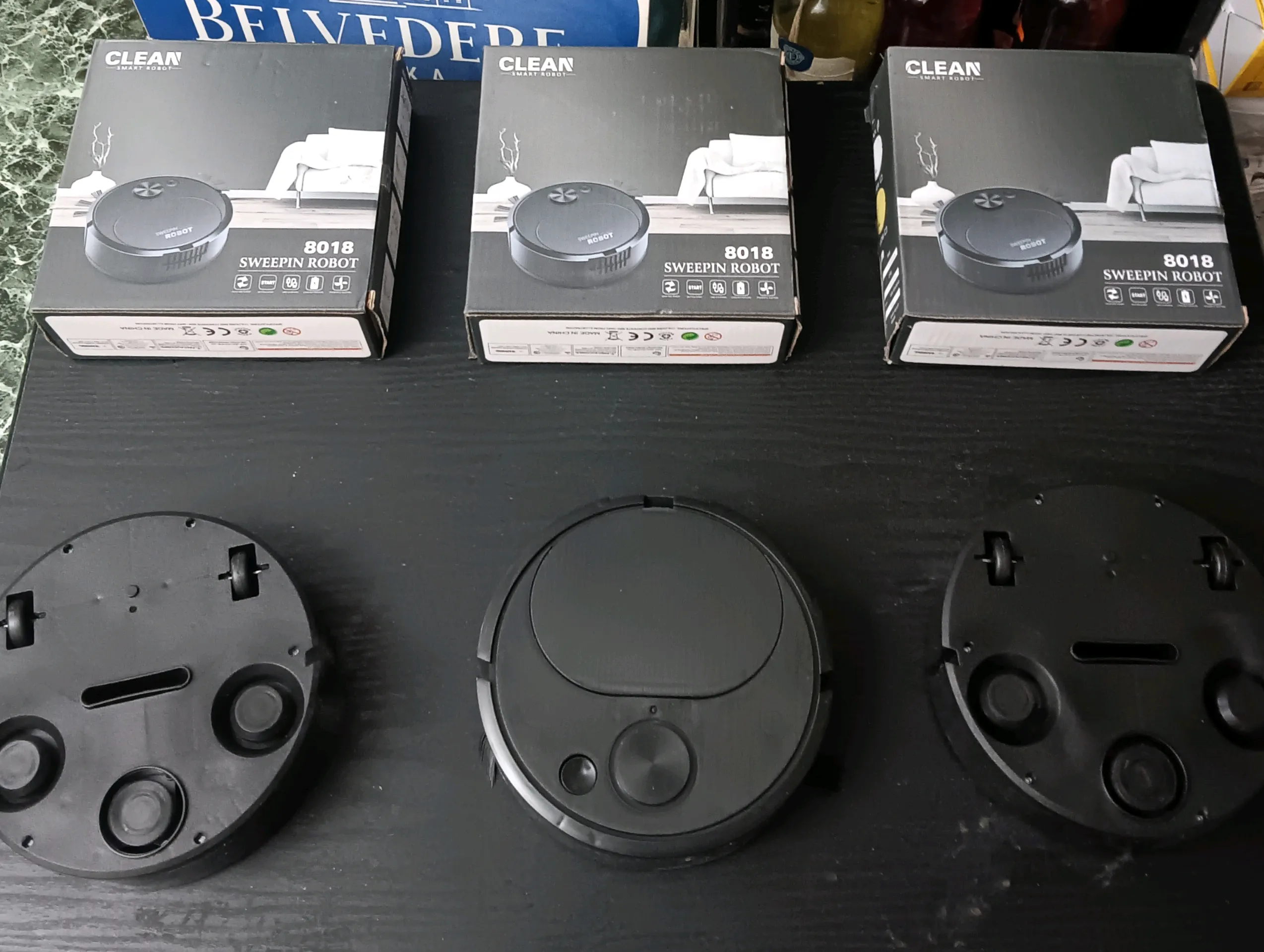 8018 3-IN-1 SWEEPER ROBOT (EACH)