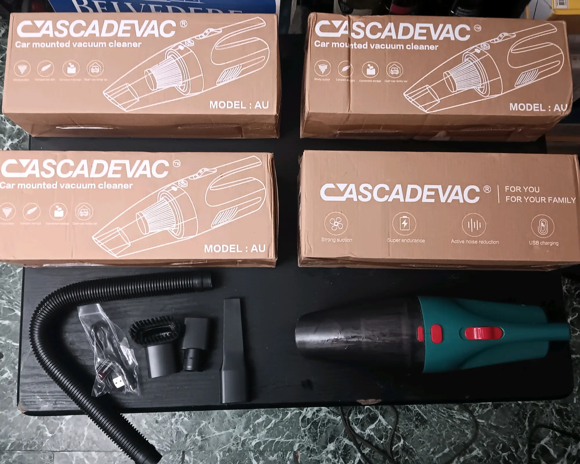 CASCADEVAC CORDLESS VACUUM CLEANER (EACH)