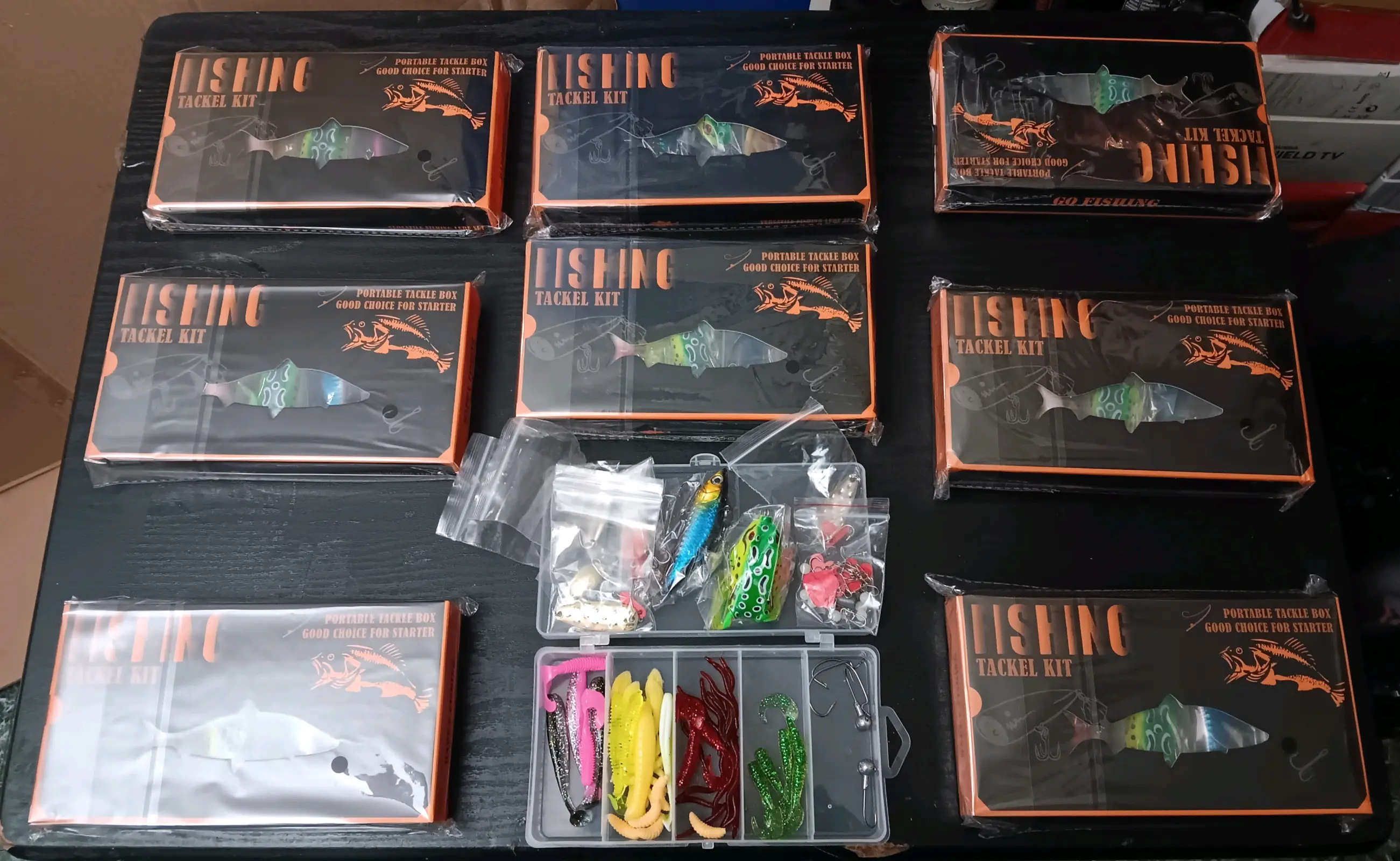 FISHING TRAVELING KIT/LURE SET (EACH)