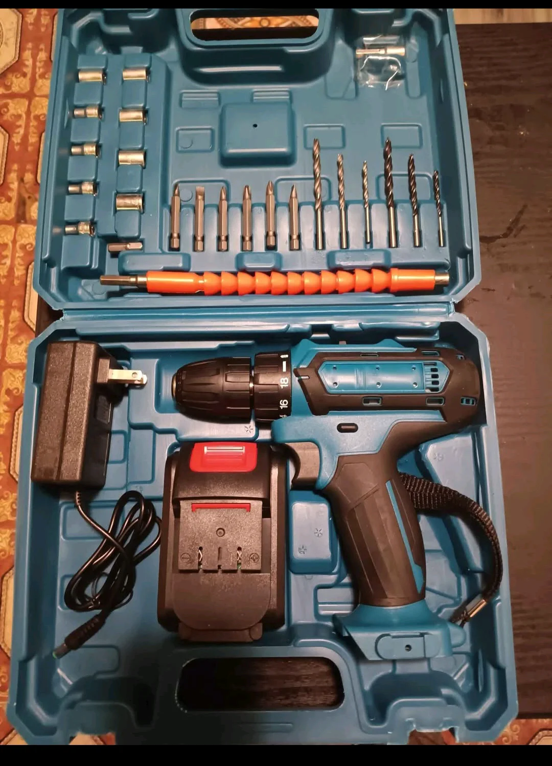 37VF CORDLESS ELECTRIC DRILL SET (EACH)