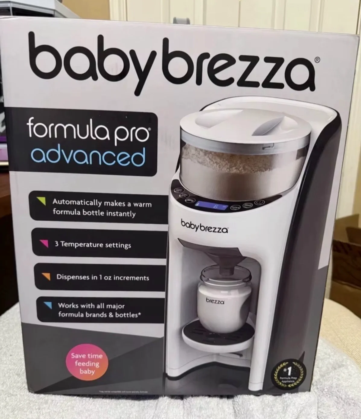 Baby Brezza Formula Pro Advanced Milk Maker Black