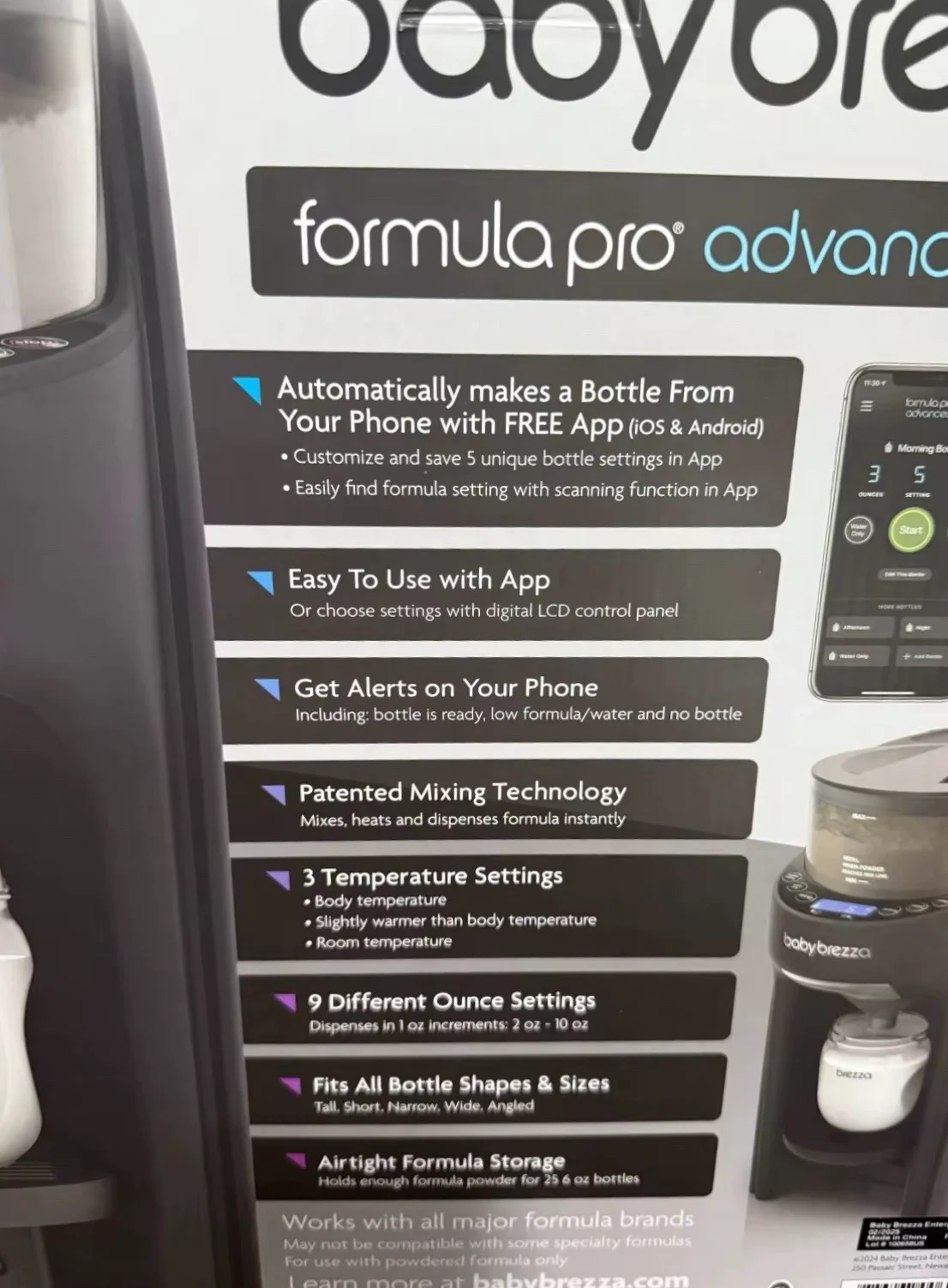 Baby Brezza Formula Pro Advanced Milk Maker Black – 2