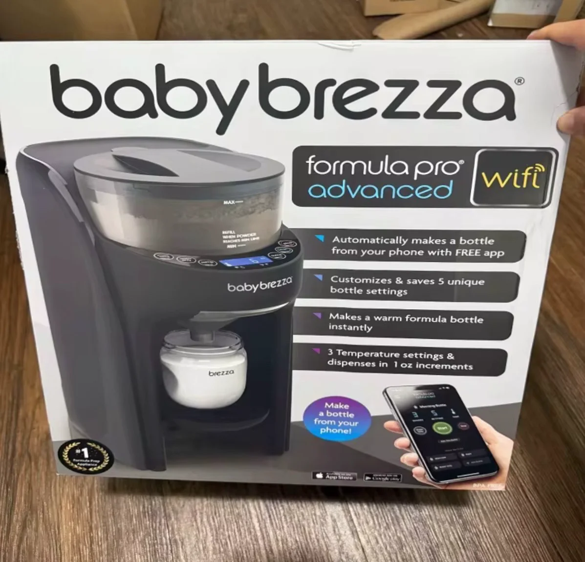 Baby Brezza Formula Pro Advanced Milk Maker Black – 3