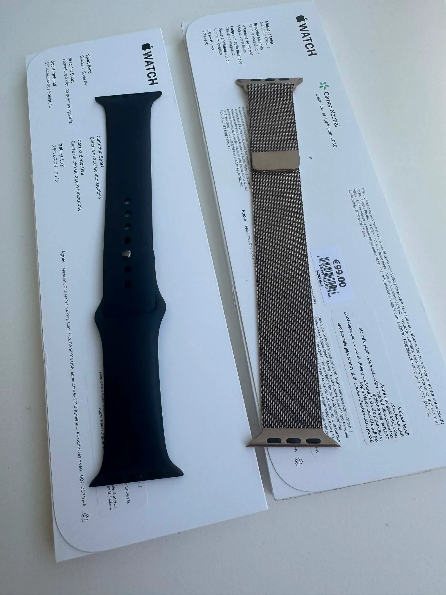 Apple Watch Series 9 GPS 45mm Midnight + 2 Original Apple Bands + Original Box – 6