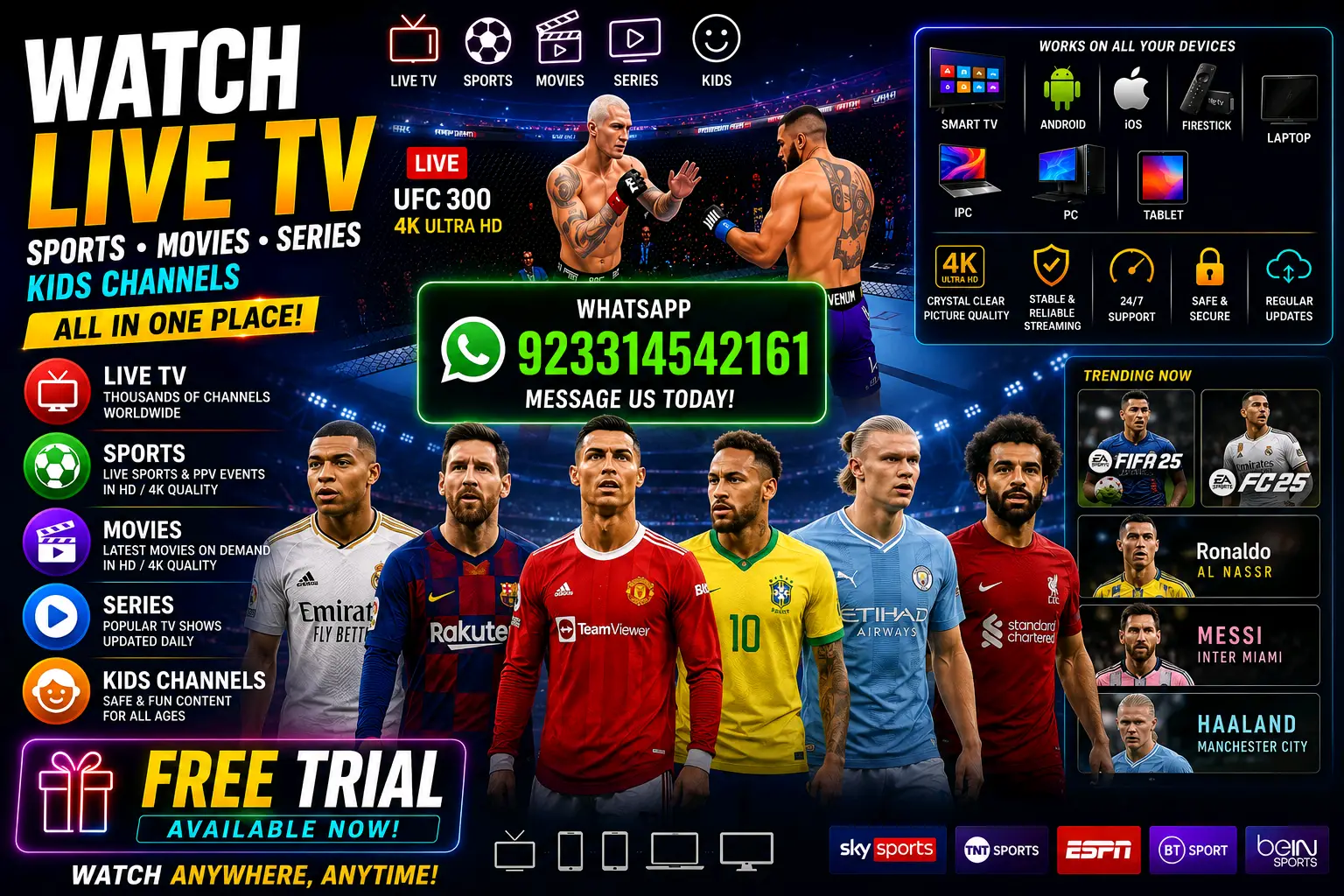 IPTV Movies & TV Shows – 1