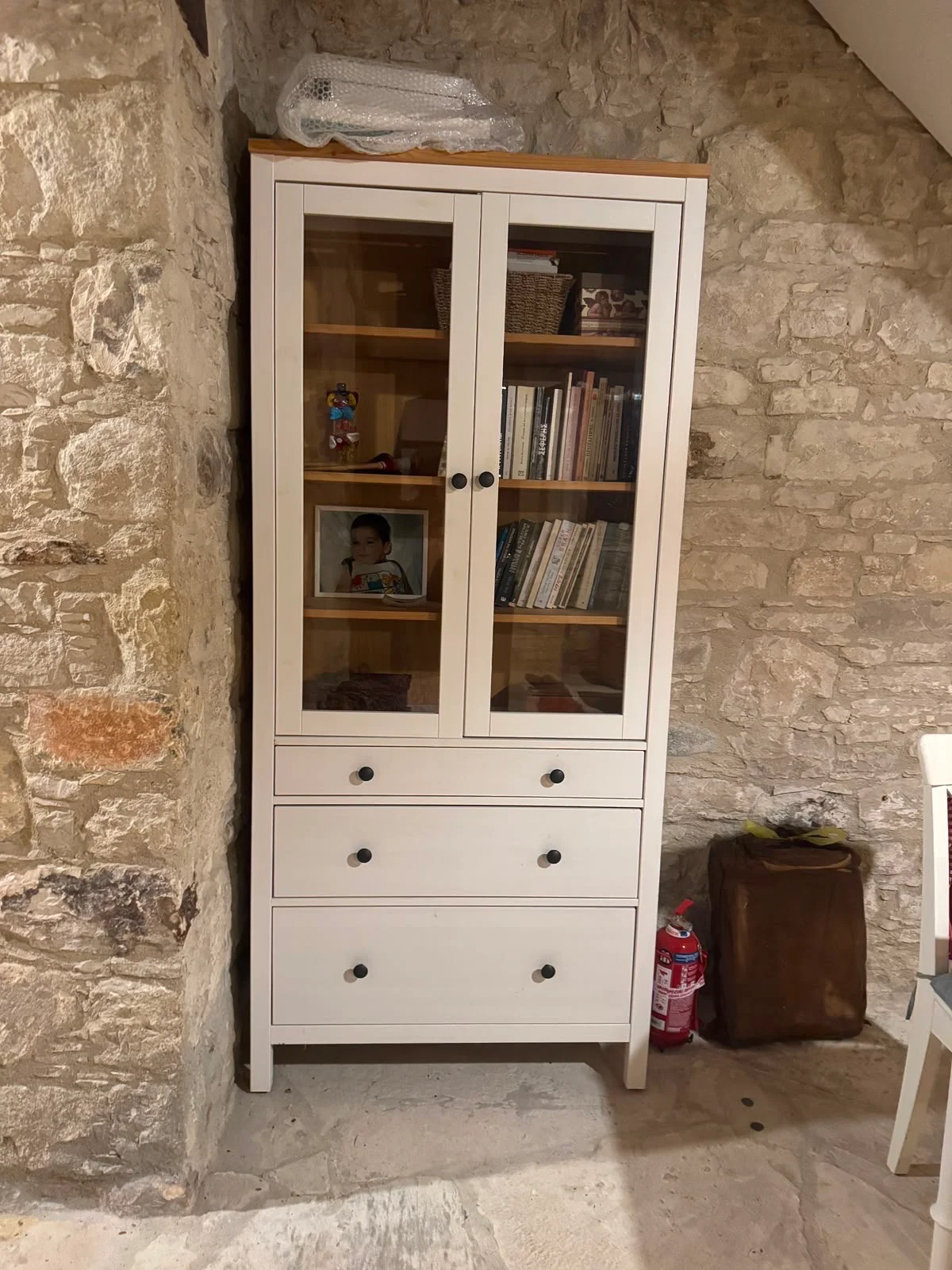 Dining Table With 4 Chairs And Display Cabinet – 3