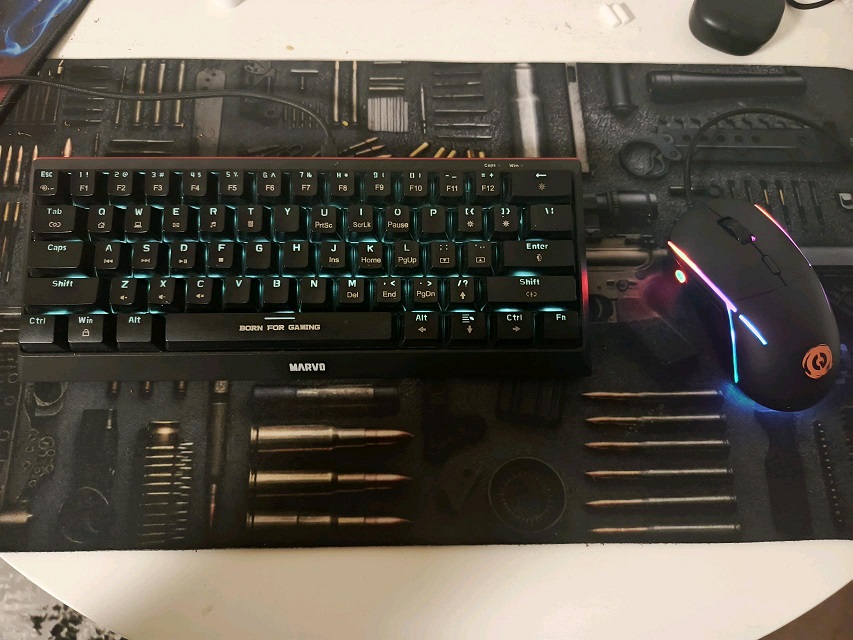 Best Quality mechanical Keyboard and Gaming Mouse With Free Mouse Pad – 1