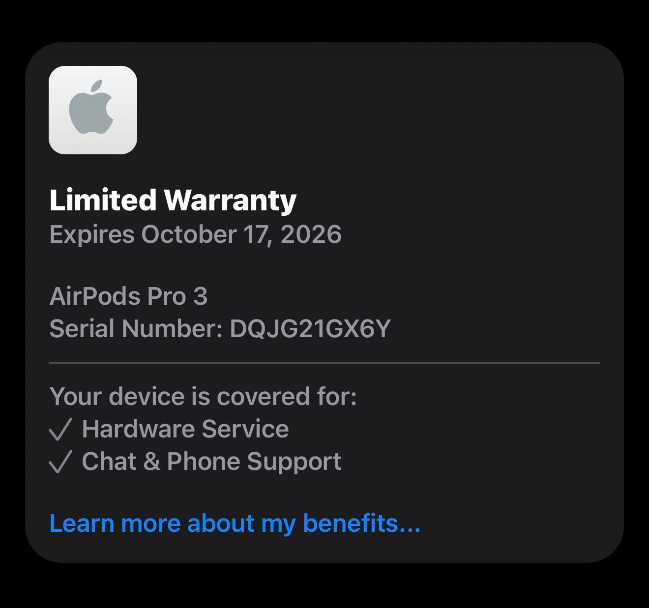 Apple AirPods Pro 3with charging case and box – 5