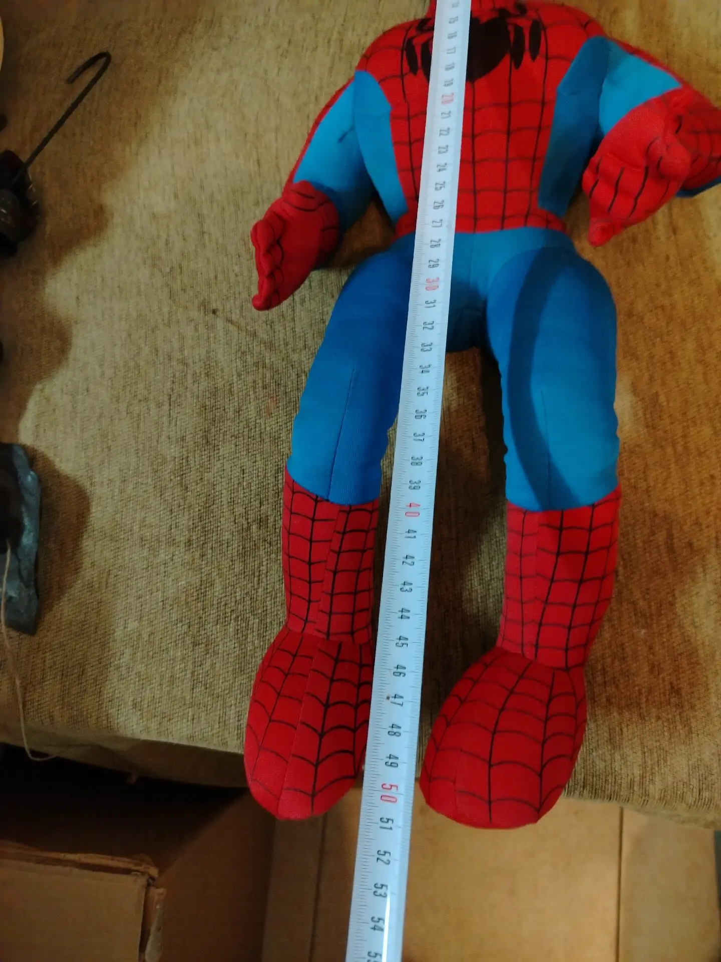 Vintage 2003 Marvel toy Biz talking Spiderman, Plastic head. – 2