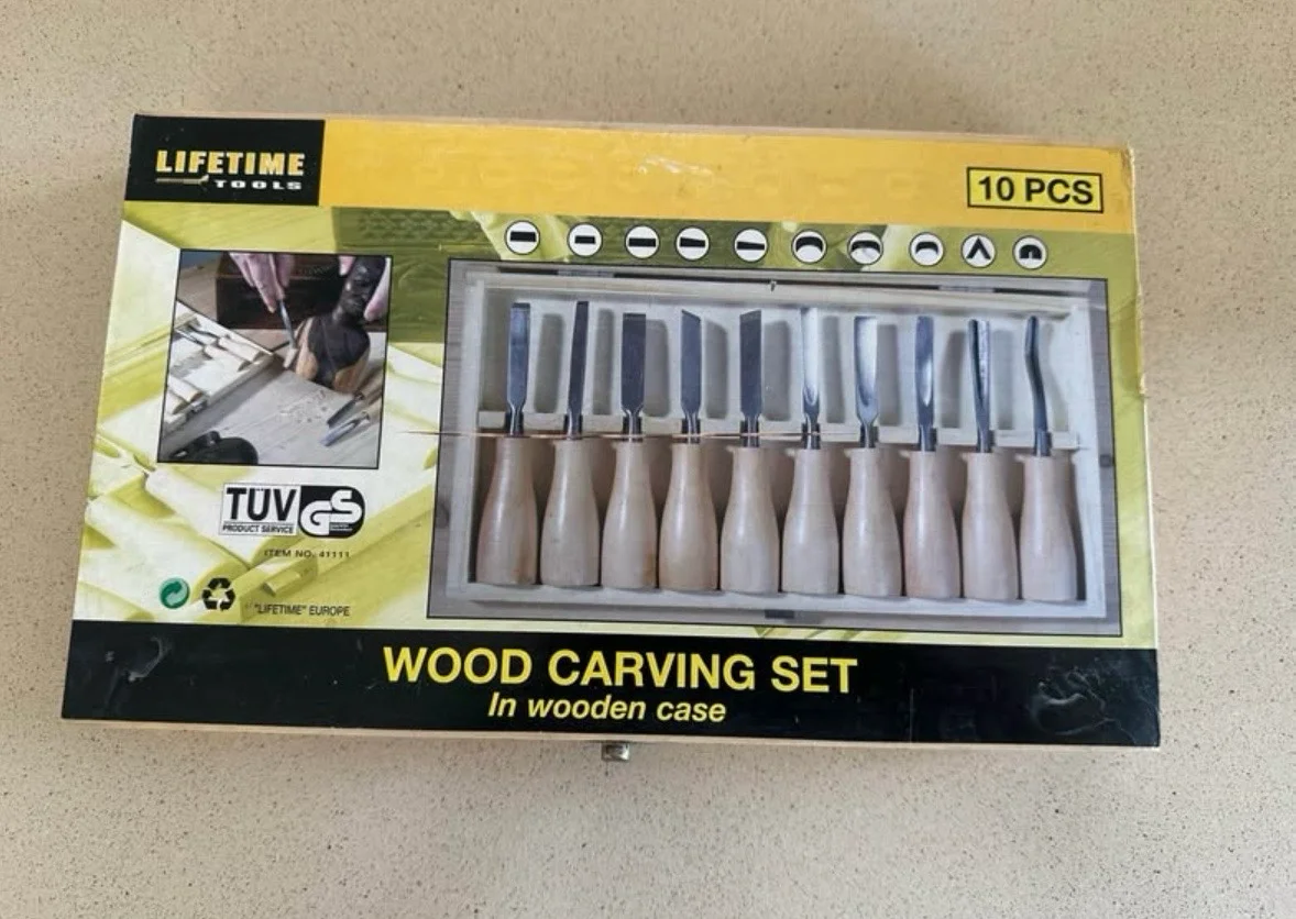 Lifetime Tools 10 Pcs Wood Carving Set