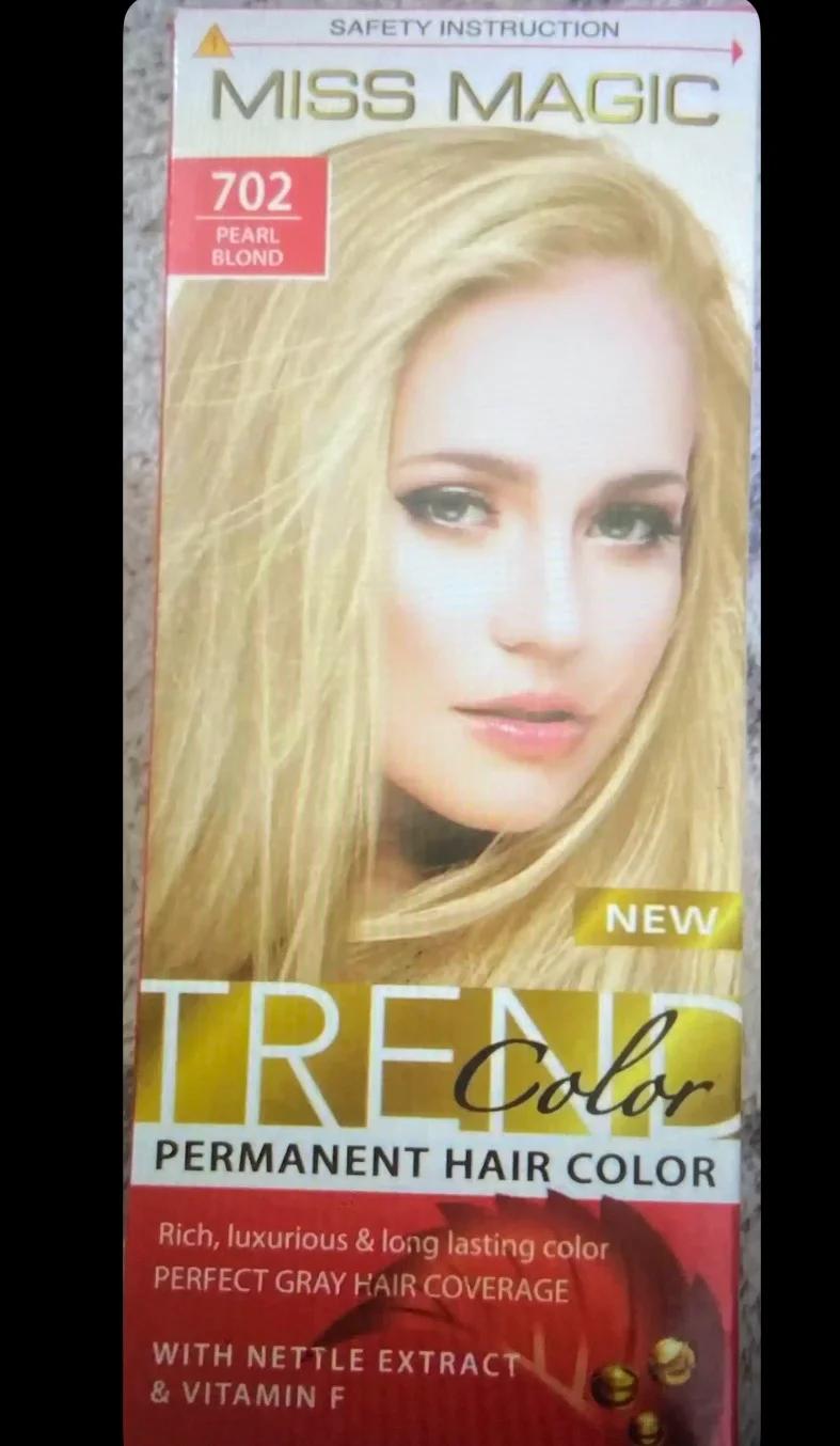 Hair dye colors super blonde and pearl blonde available now – 2