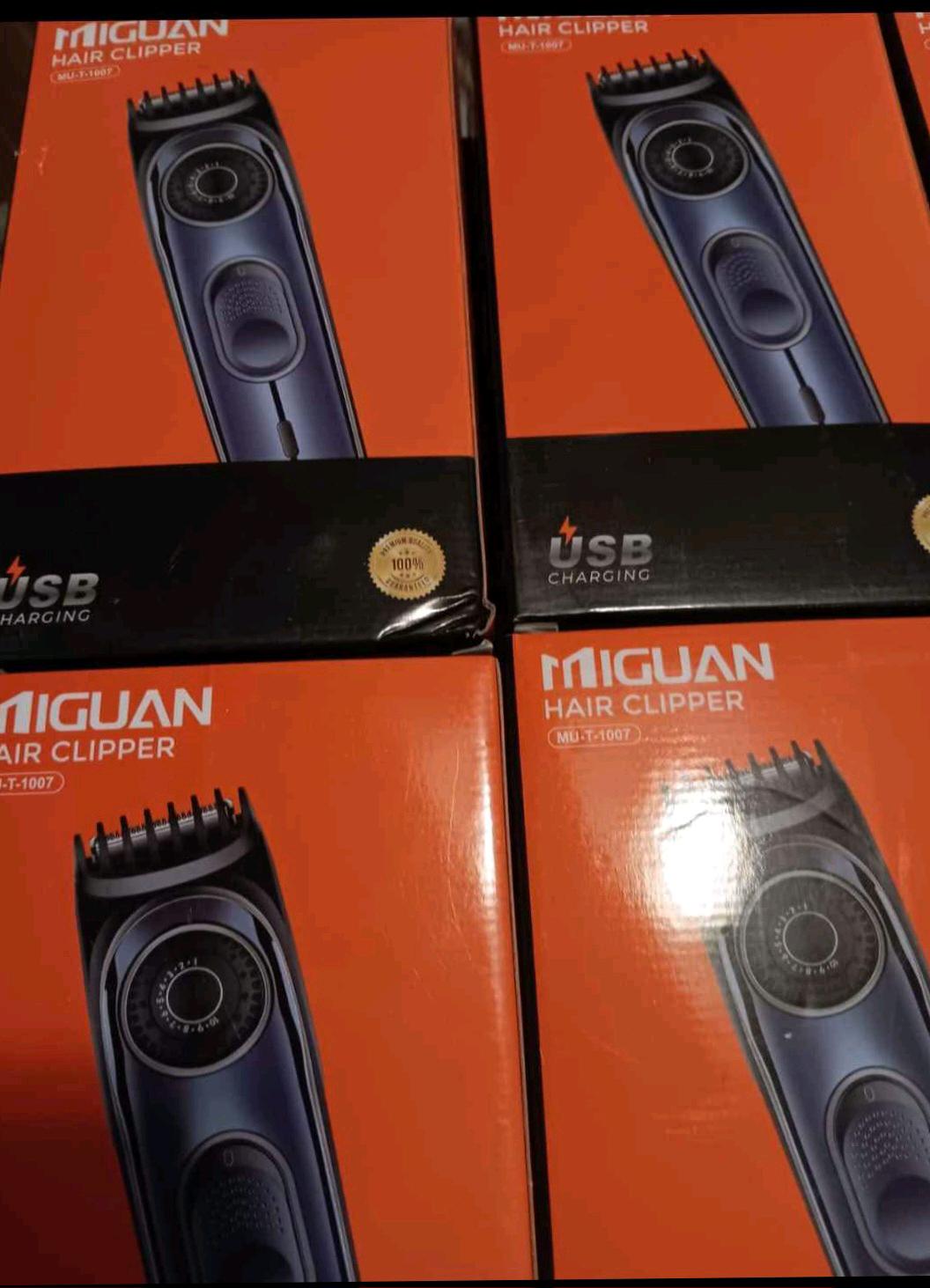 MIGUAN CORDLESS AJUSTABLE HAIR CLIPPERS (EACH) – 2