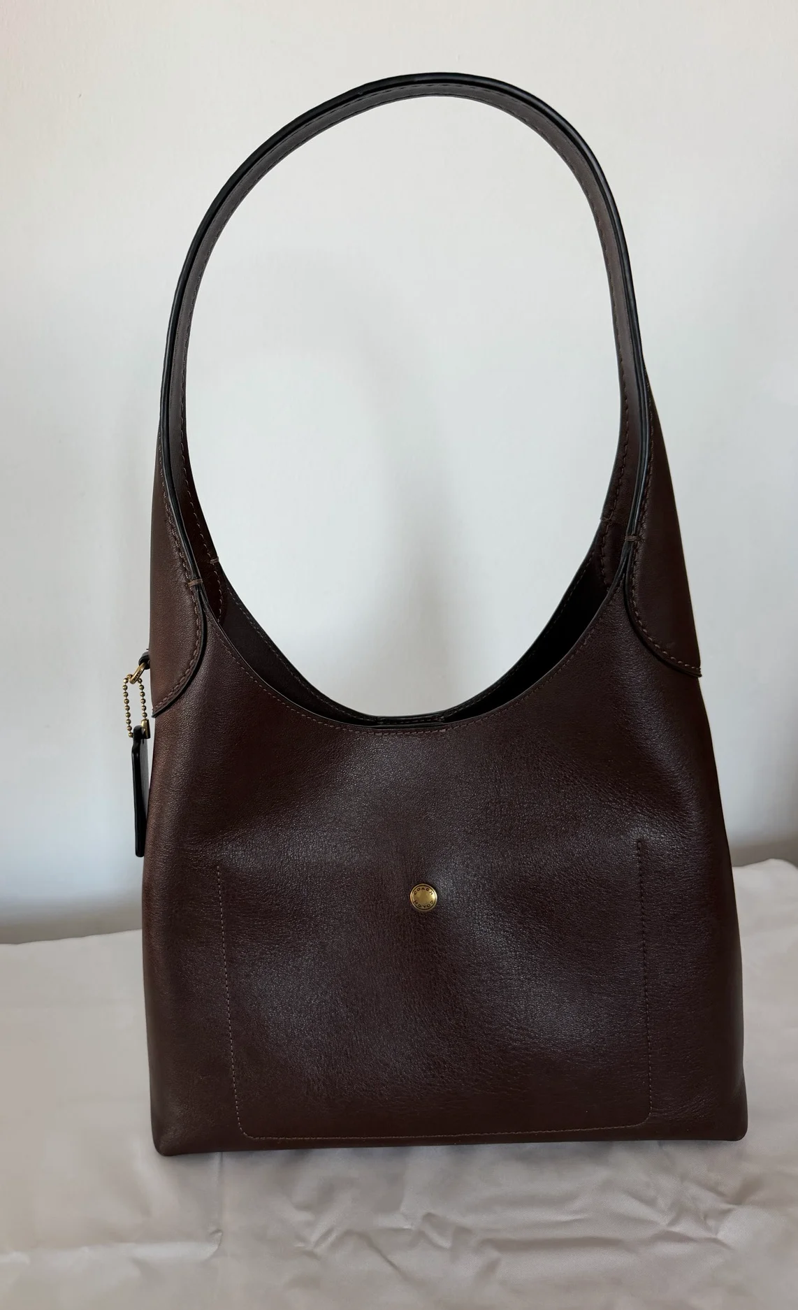 Brown Leather Shoulder Bag – 2