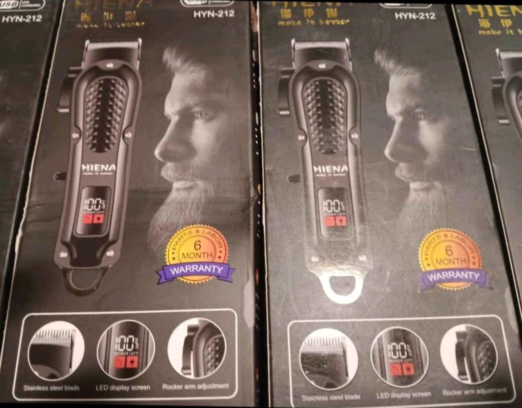 HEINA SMALL CORDLESS AJUSTABLE HAIR CLIPPERS (EACH) – 2