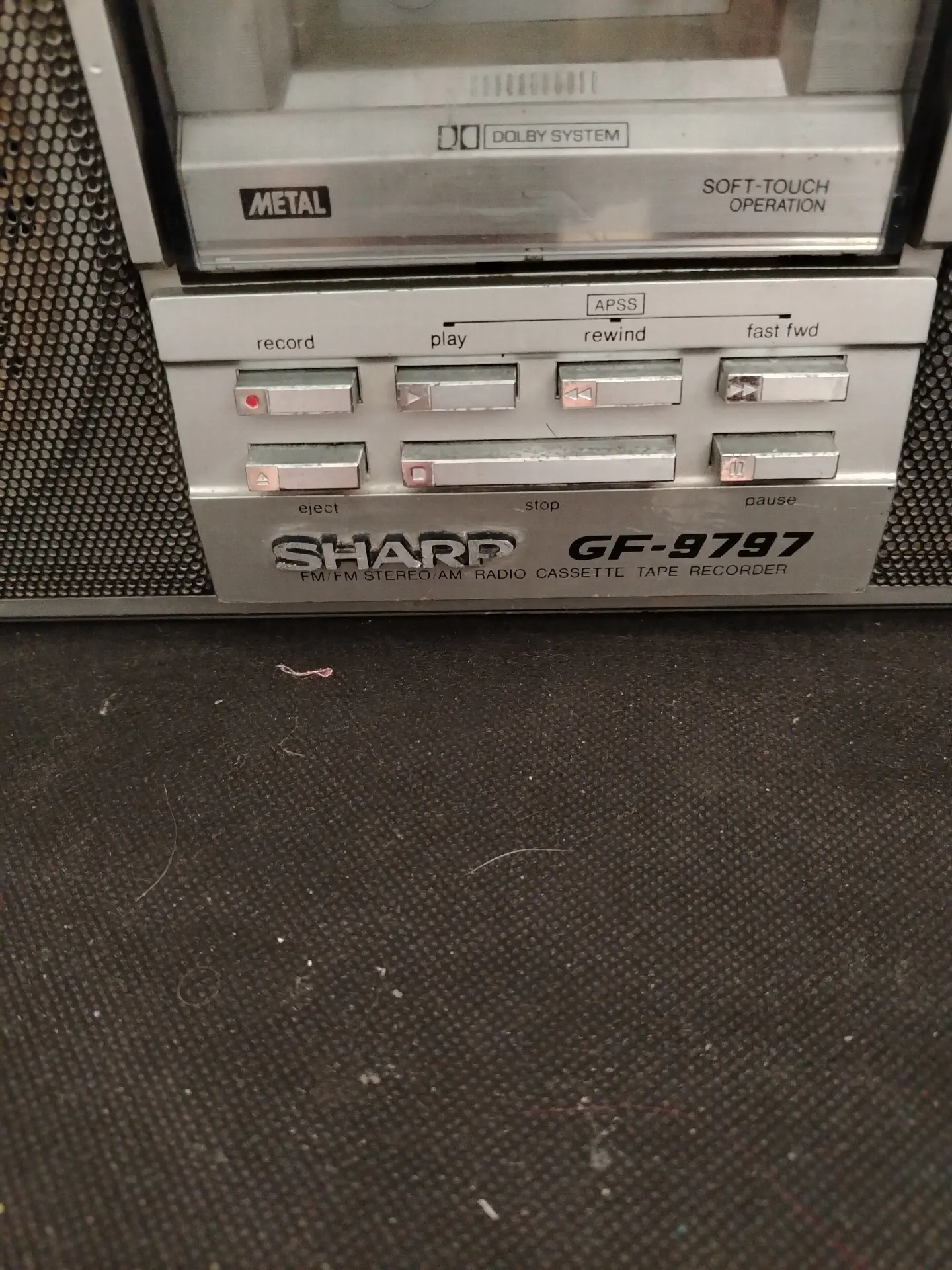 Sharp GF-9797 Radio Cassette Recorder – 2