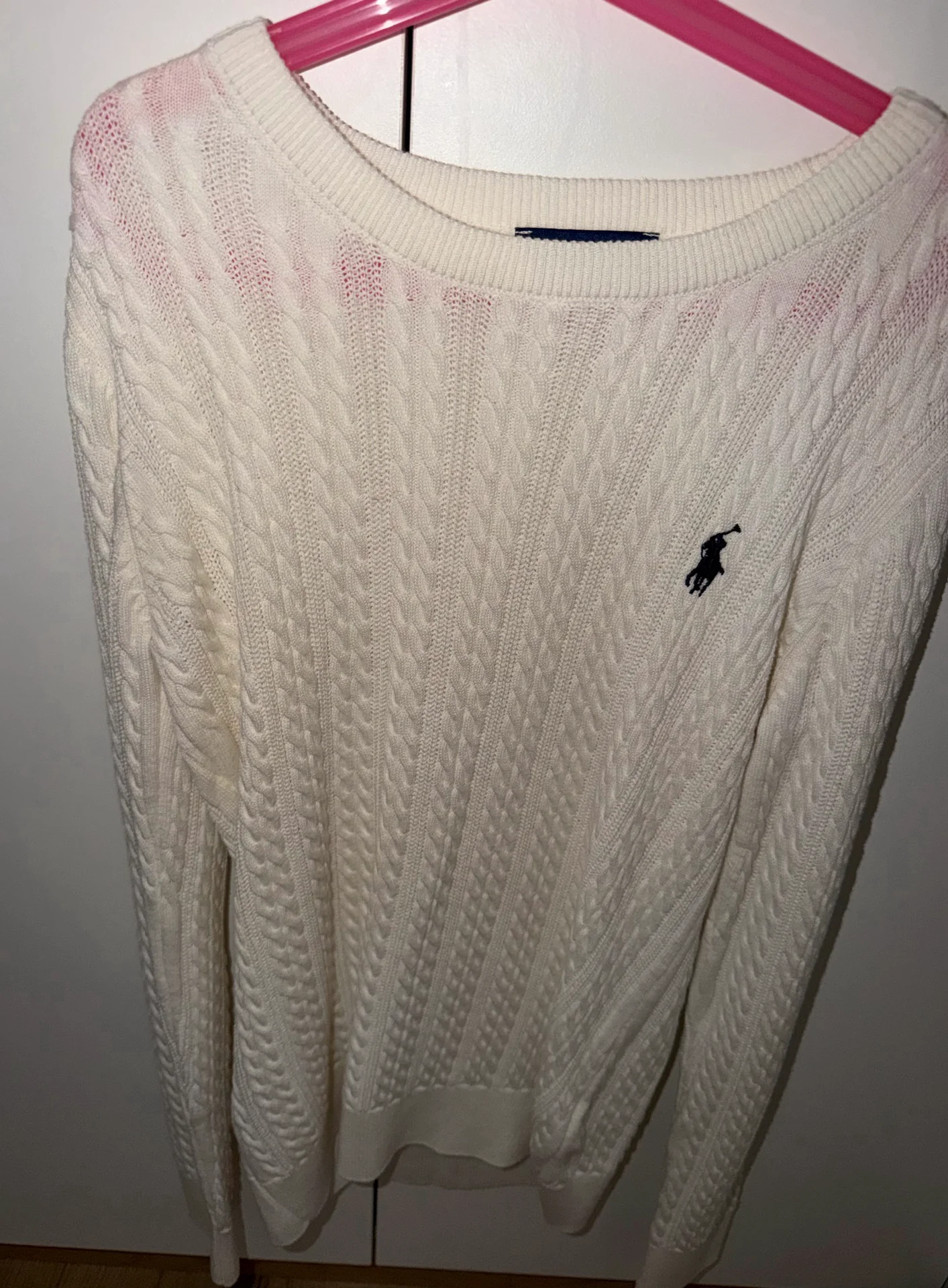 White Polo Sweatshirt