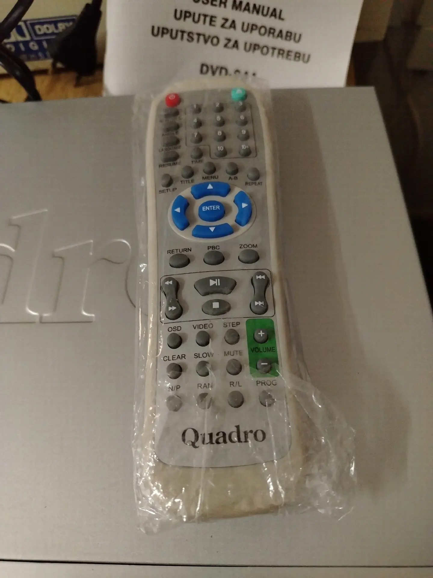 Quadro DVD Player DVD-844 με κουτί και αξεσουάρ – 2