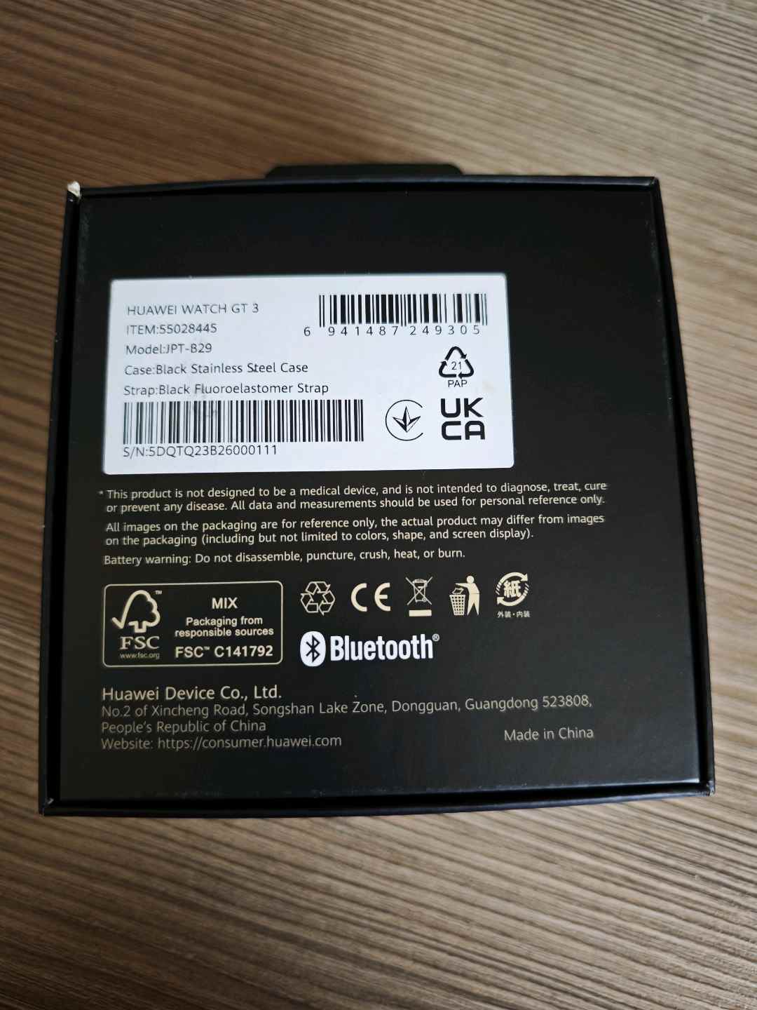 HUAWEI 55026956 Watch GT 3 Active Smartwatch, Black – 5