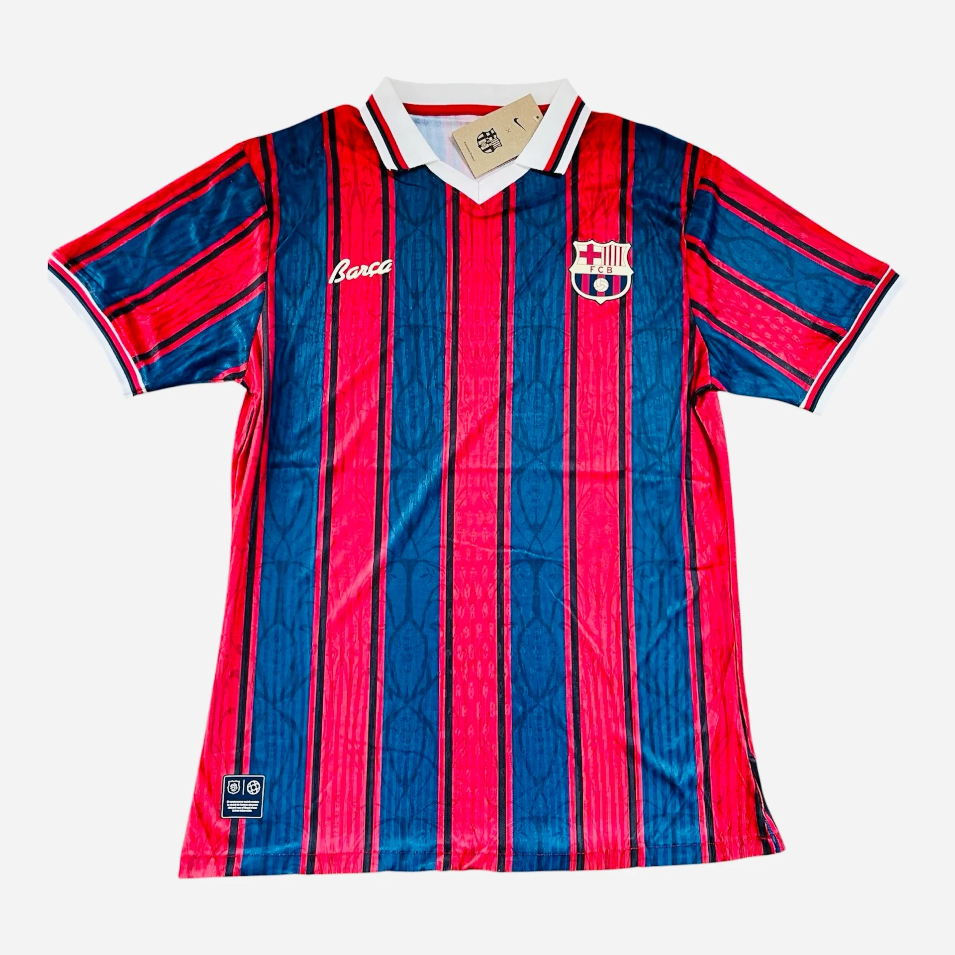 FC Barcelona 1996-1997 Retro Home Jersey – Ronaldo Era Edition – 1