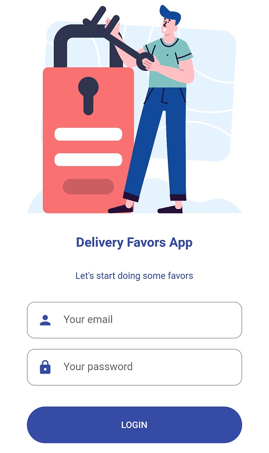 Delivery Favors App